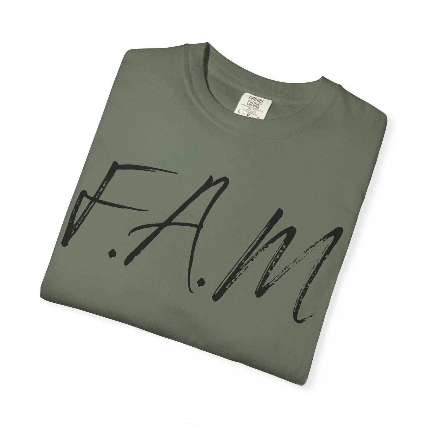 Fam Christian Black Letters & Image
