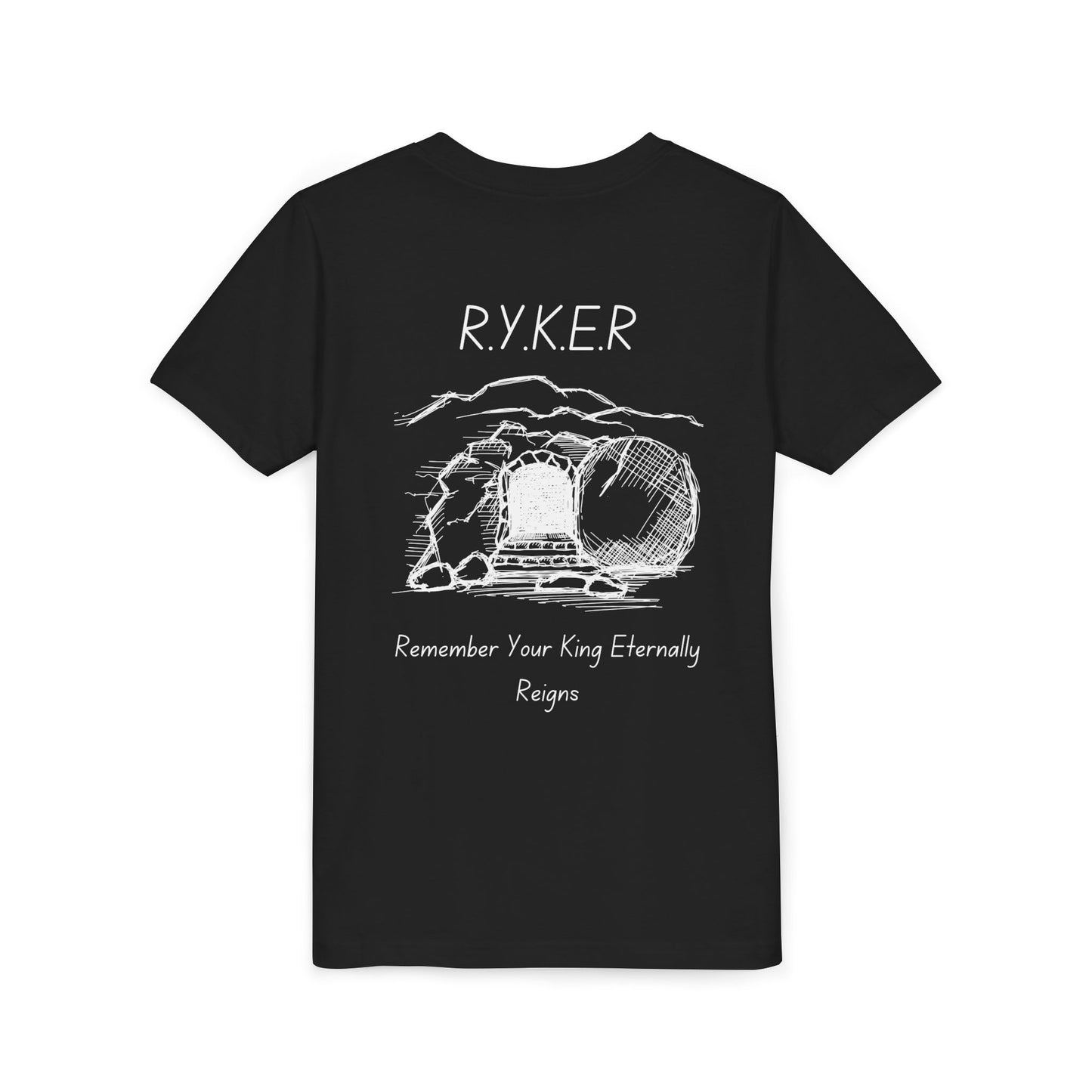 Youth RYKER Christian White Letters