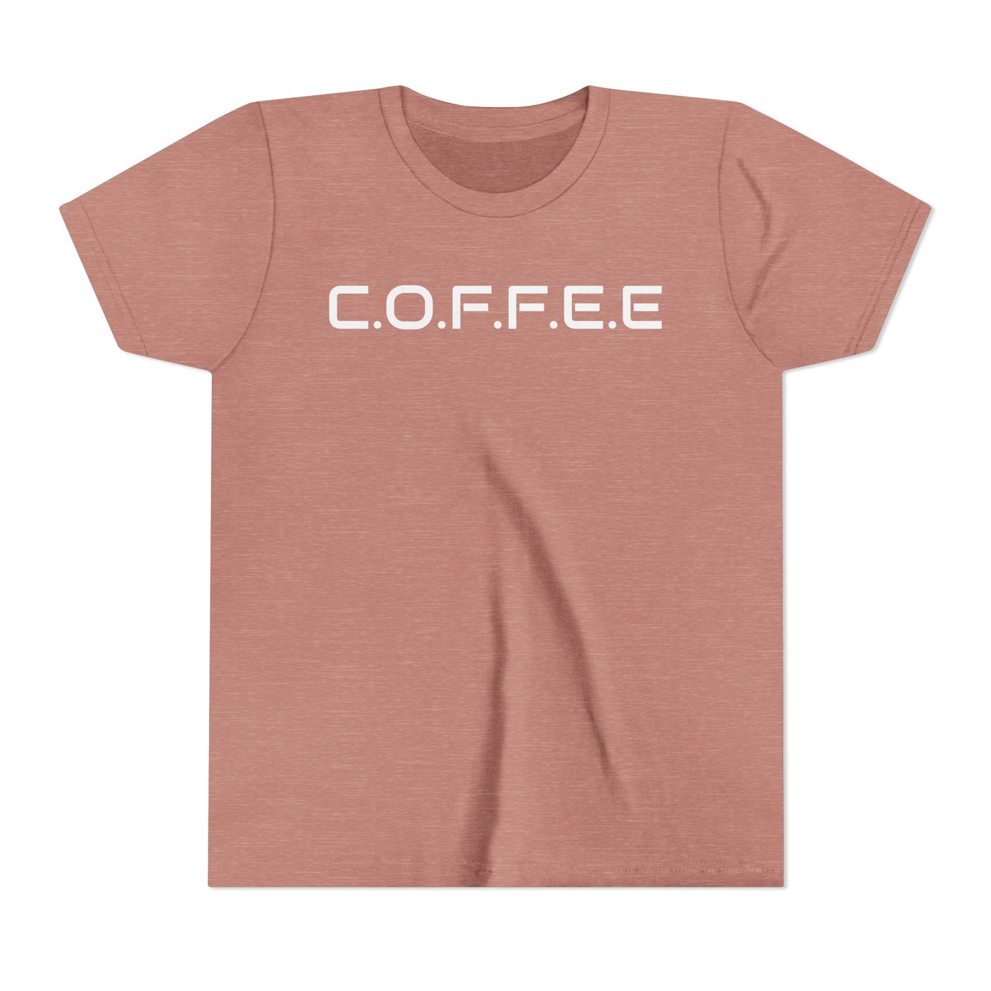 Youth Adult Coffee Christian White Letters & Image