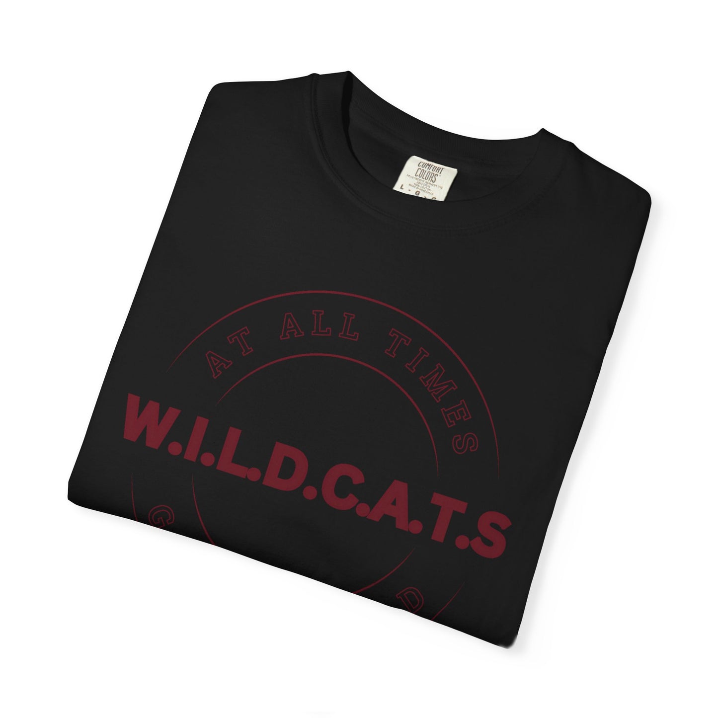 Wildcats Christian Marron Letters & Picture