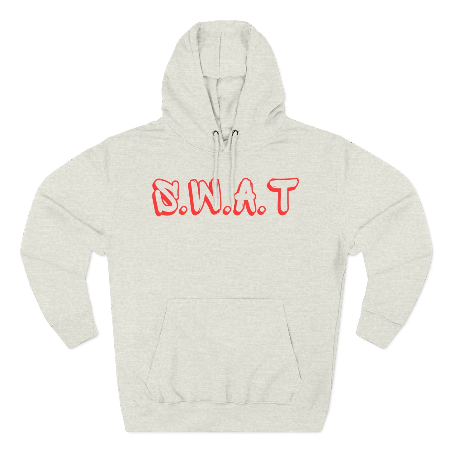 Swat Christian Red Words Hoodie
