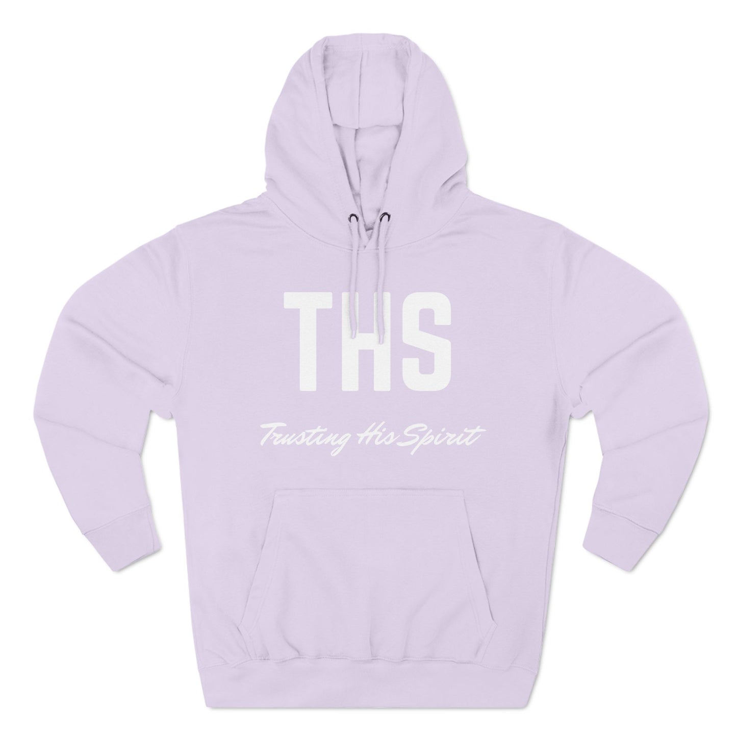 Adult THS Christian White Letters Hoodie