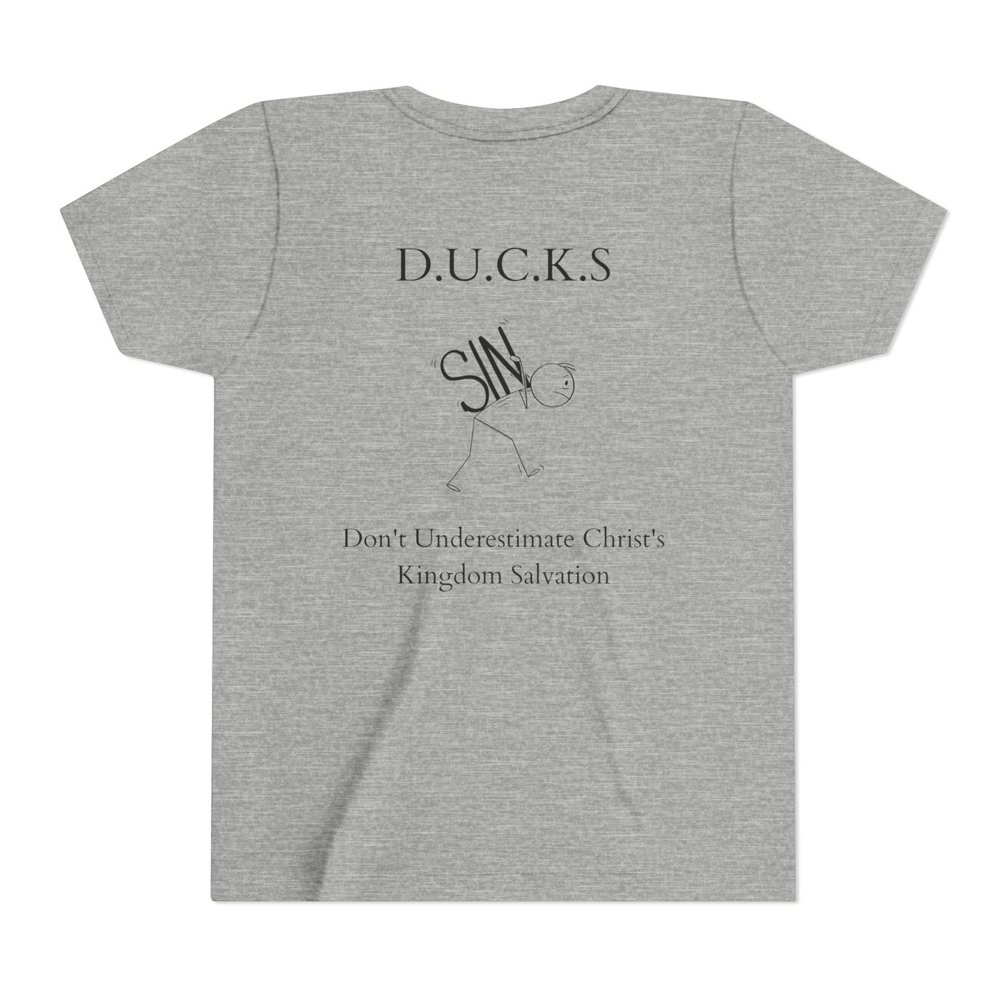 Youth Ducks Christian Black Words