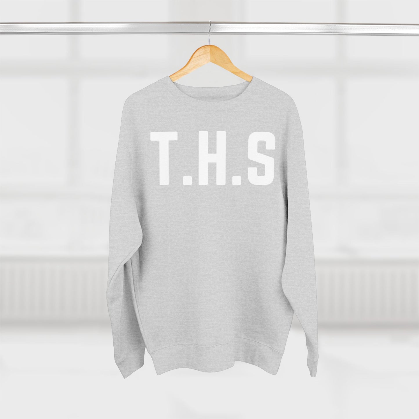 Adult T.H.S Trusting His Spirit Specialty Hoodie White Letters