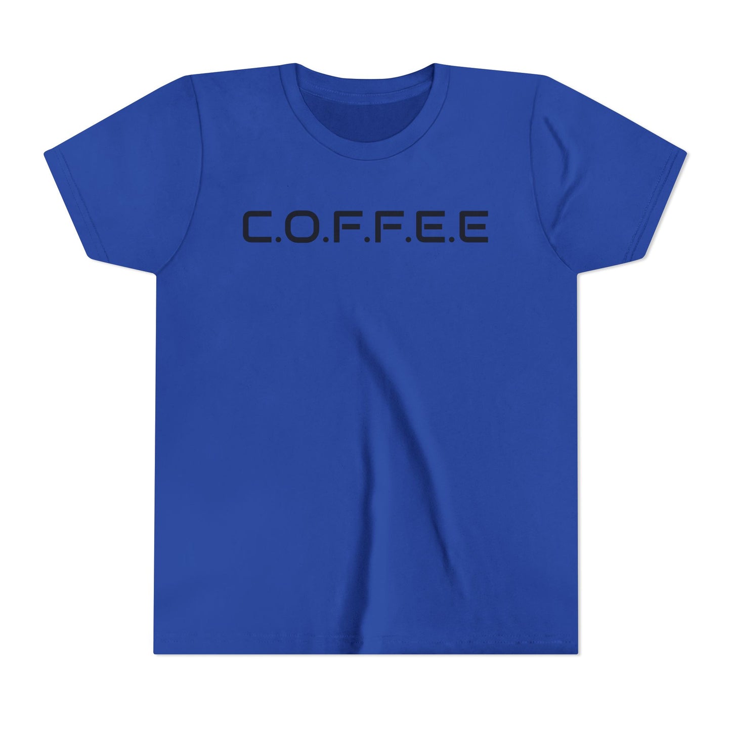 Youth Adult Coffee Christian Black Words Only