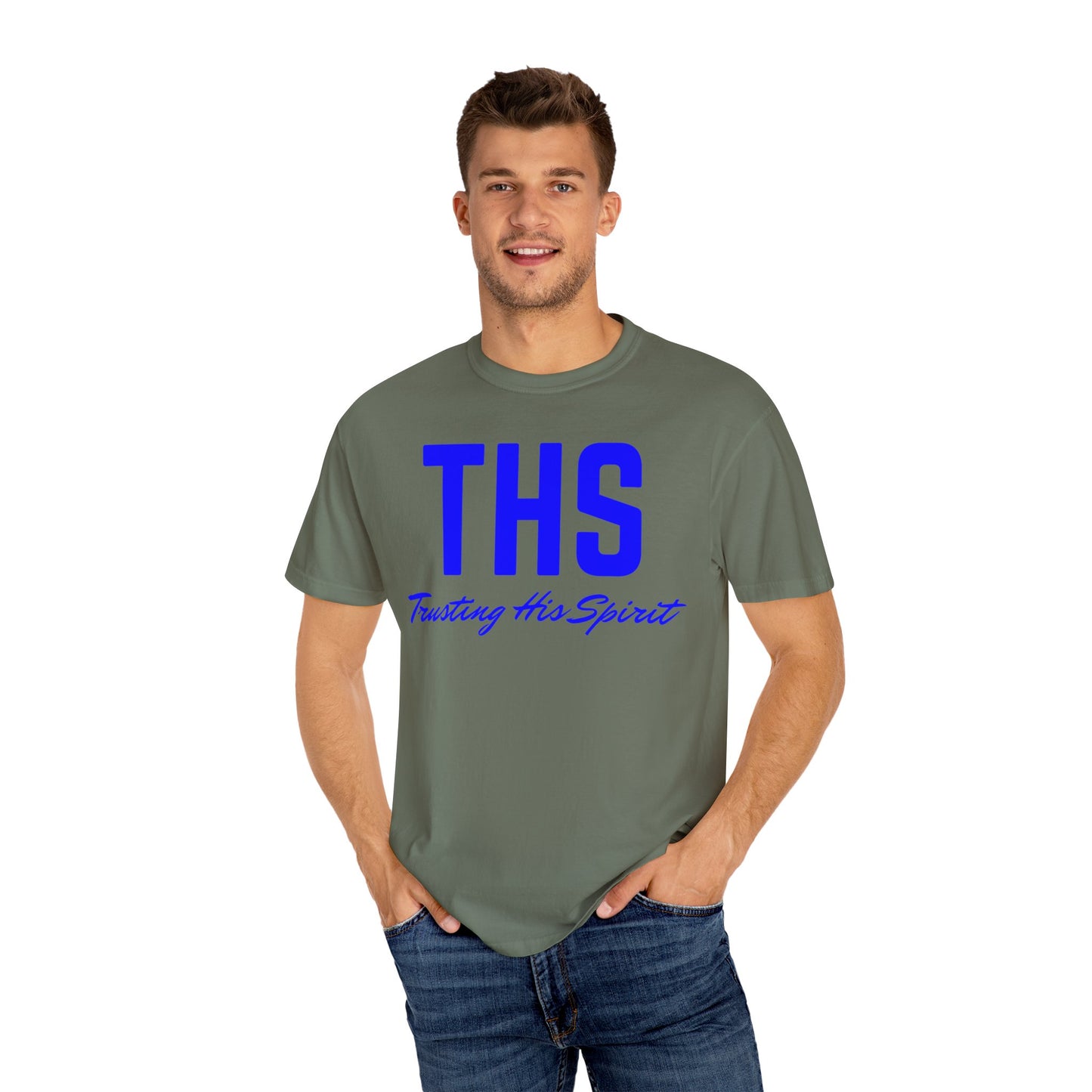 Adult THS Christian Blue Letters