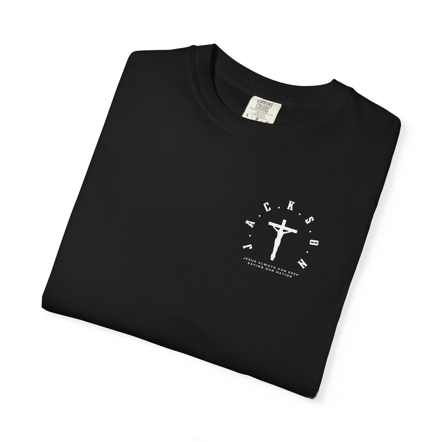 Jackson Believing Christian White Letters & Cross