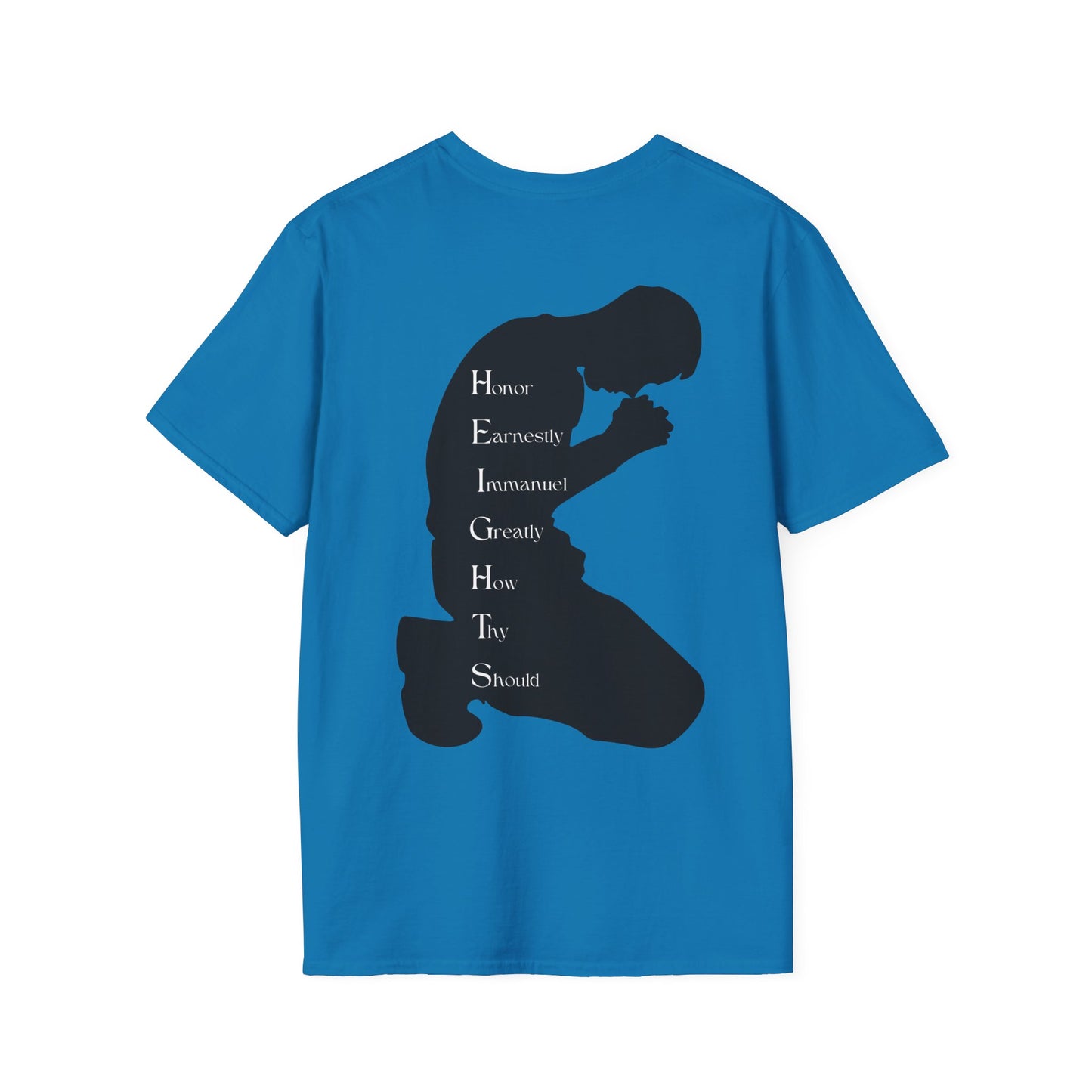 Heights Christian Black Letters & Image