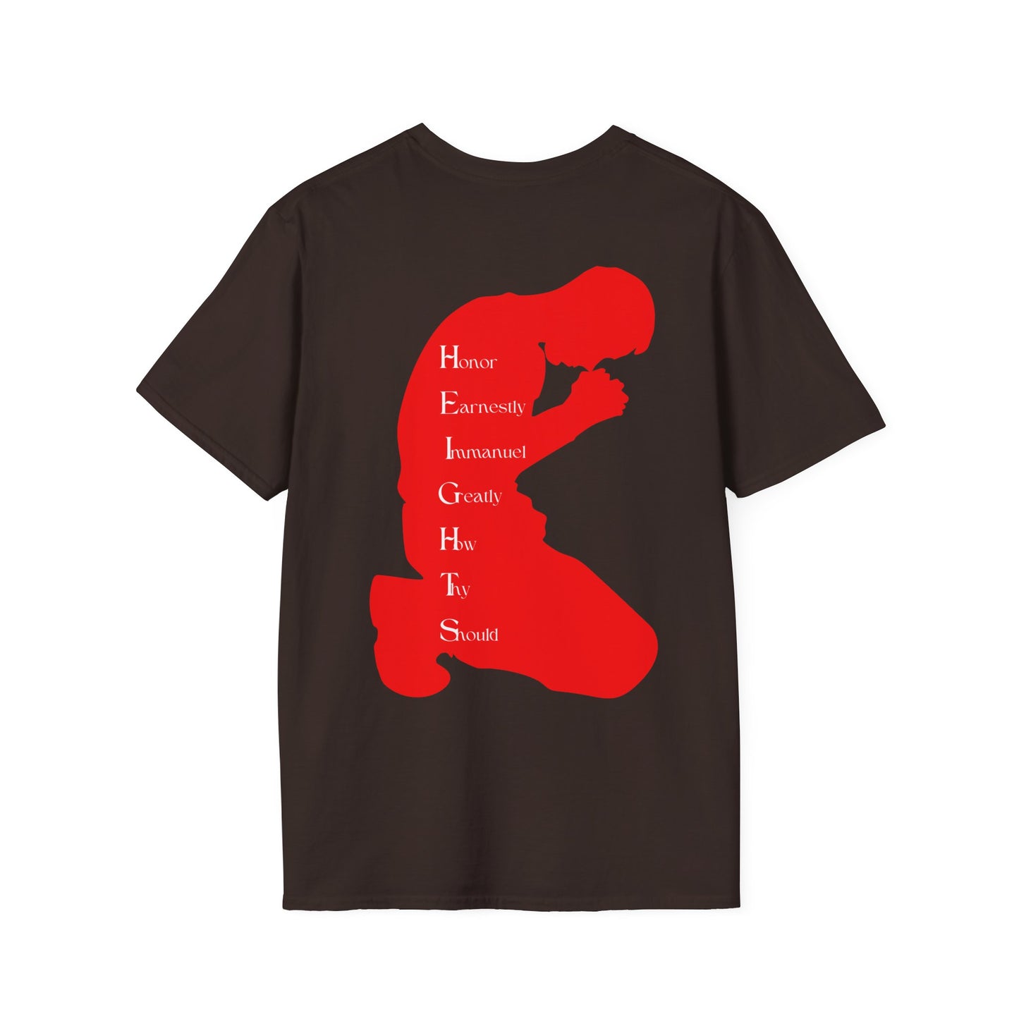 Heights Christian Red Letters & Image