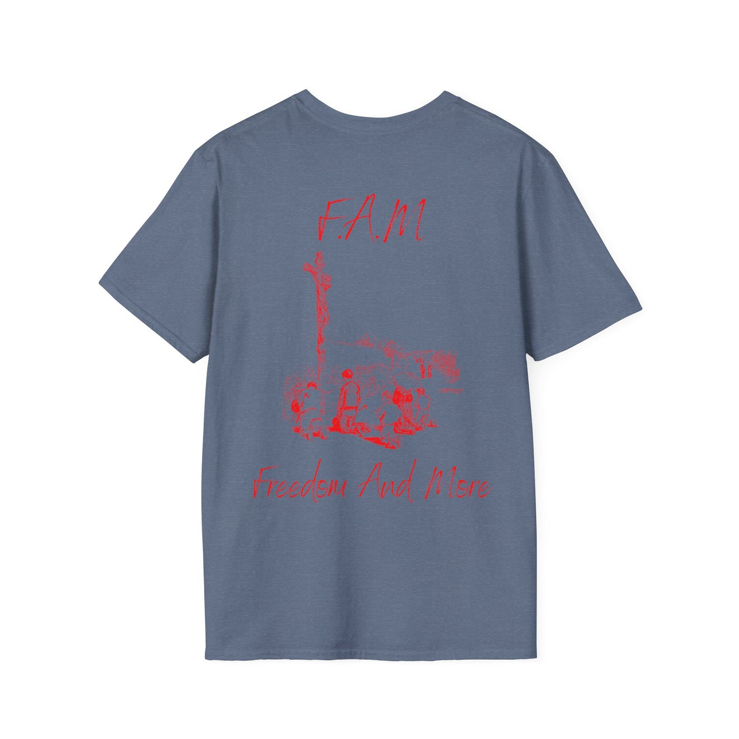 Fam Christian Red Letters & Image