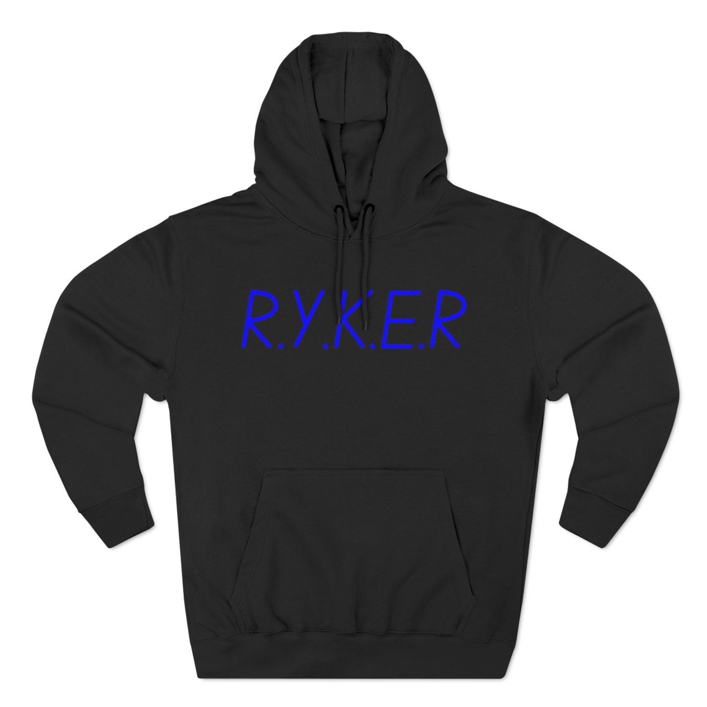 RYKER Christian Blue Letters Hoodie