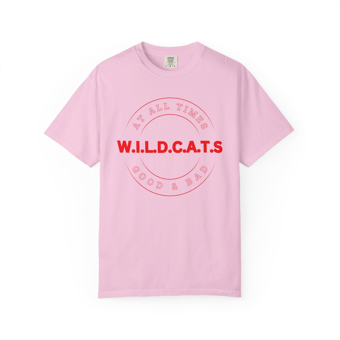 Wildcats Christian Red Letters & Picture