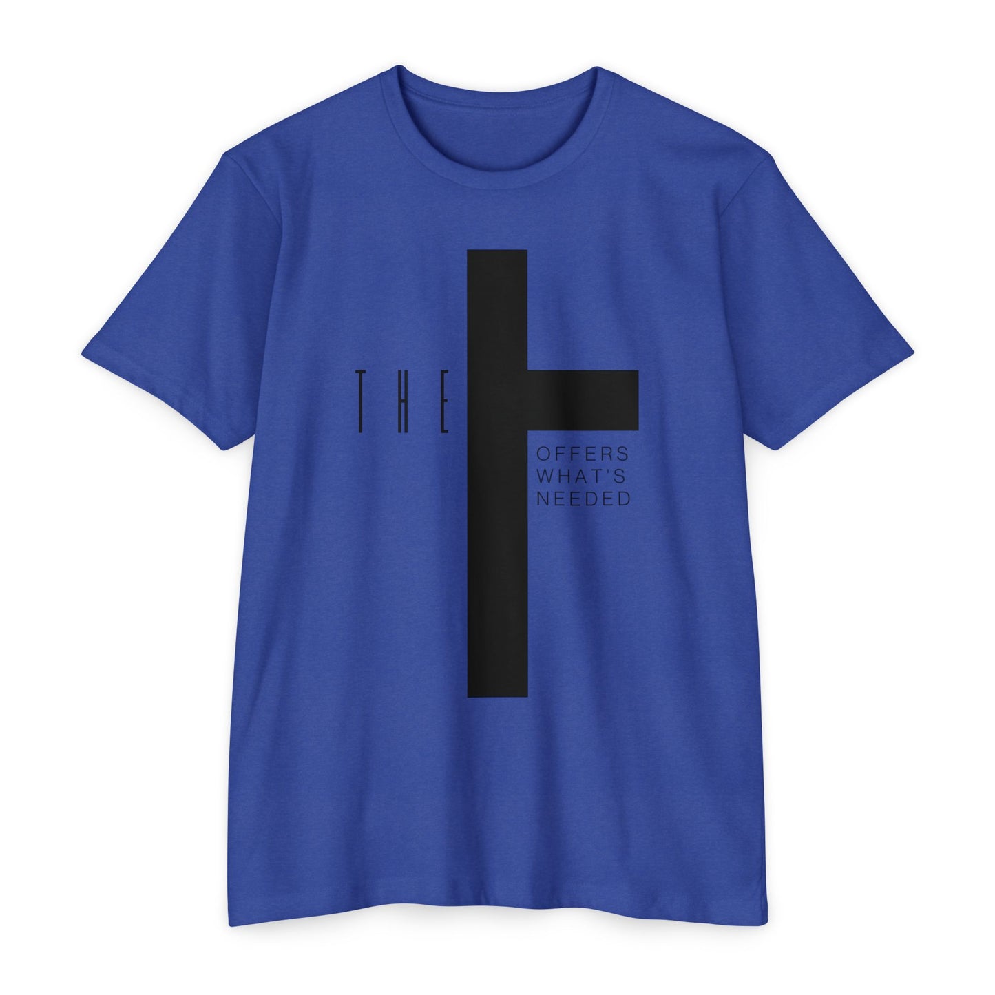 T-Town Black Cross & Letters Blended
