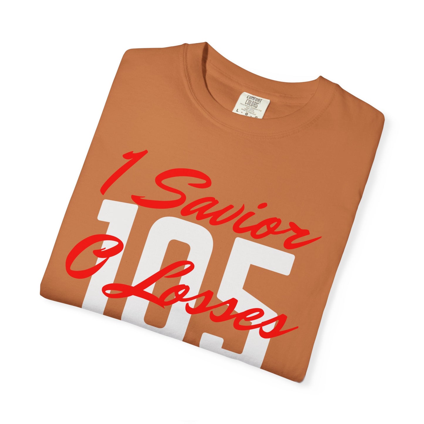 Adult 105 Christian Red and White Letters