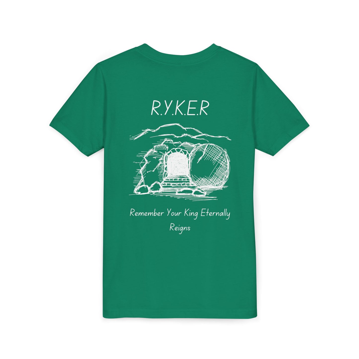 Youth RYKER Christian White Letters