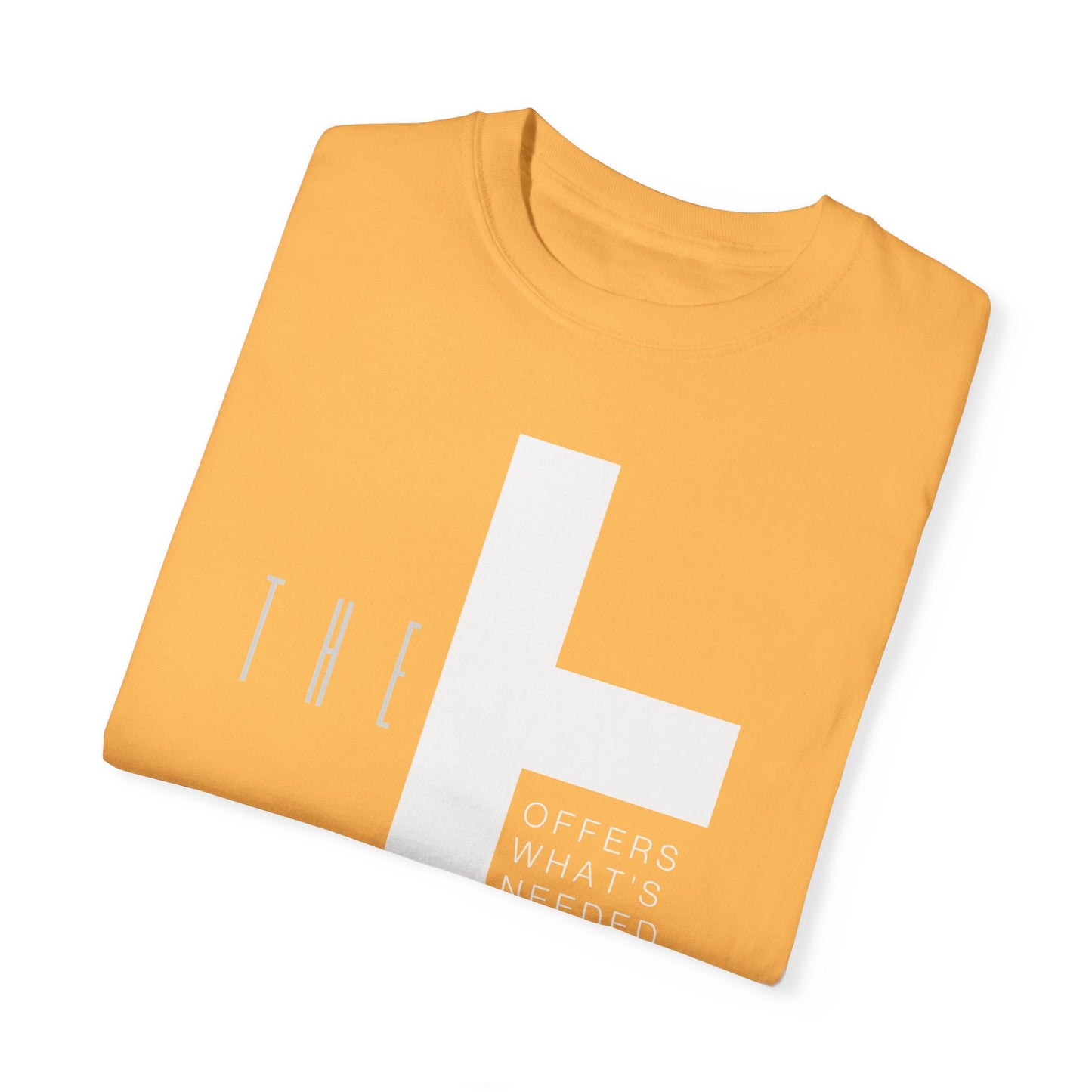 Adult T-Town Christian White Letters & Cross
