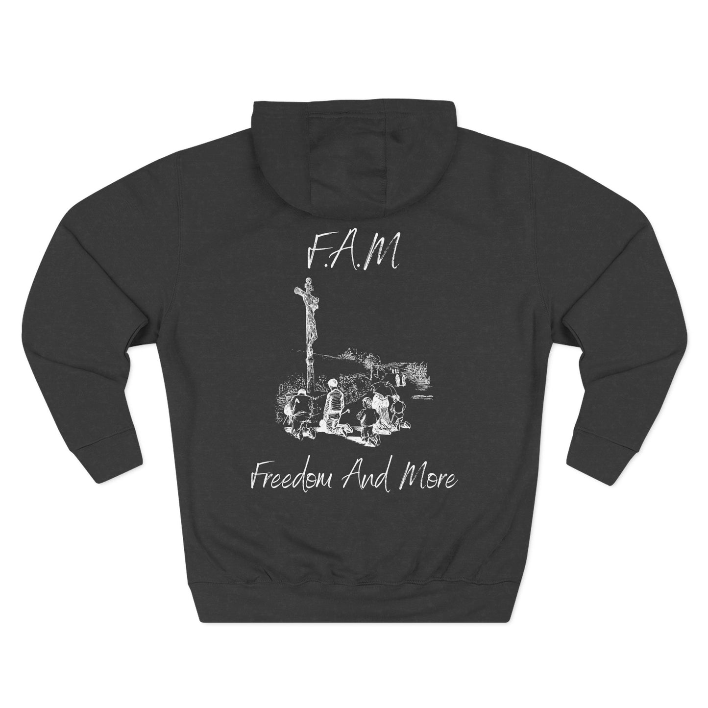 Fam Hoodie White Words