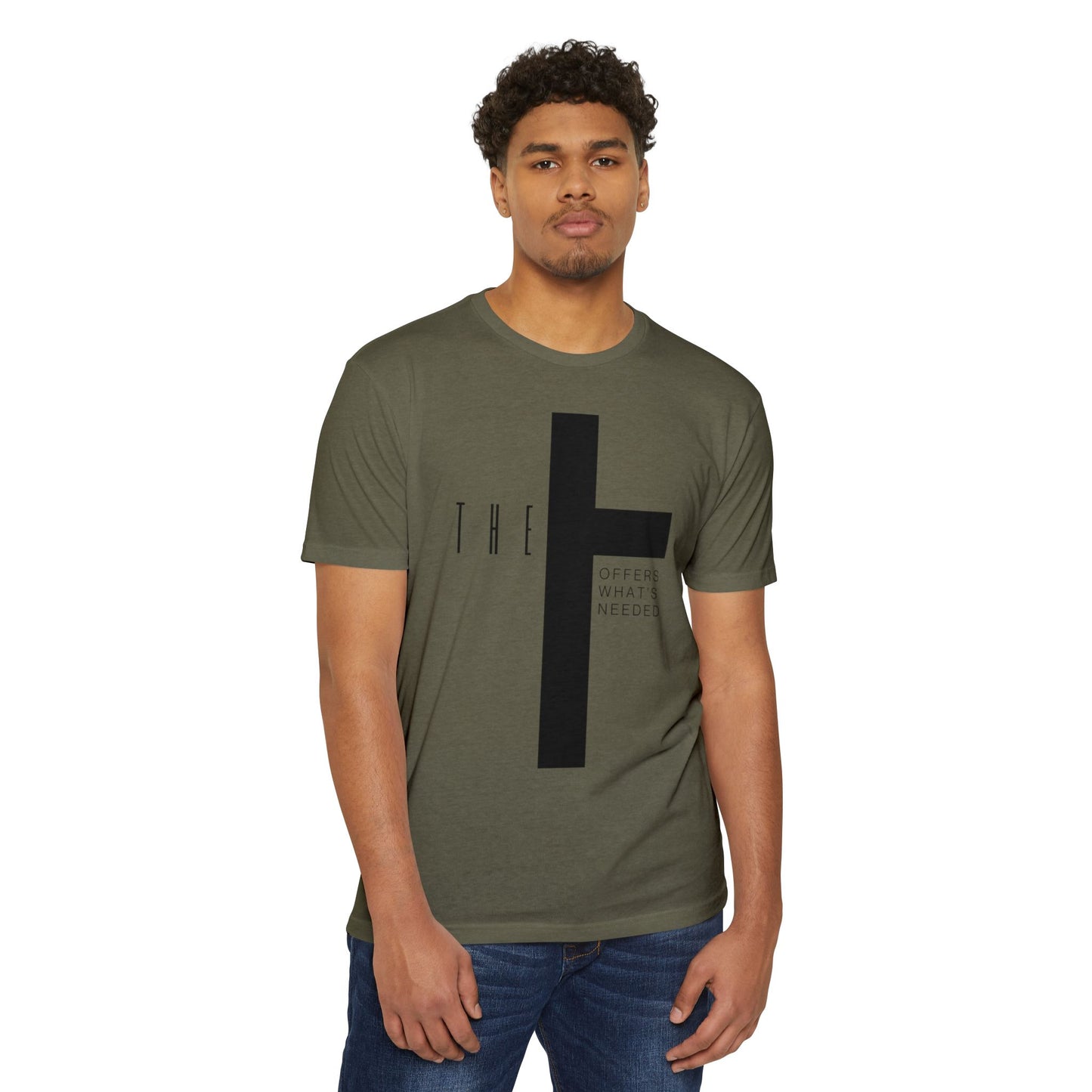 T-Town Black Cross & Letters Blended