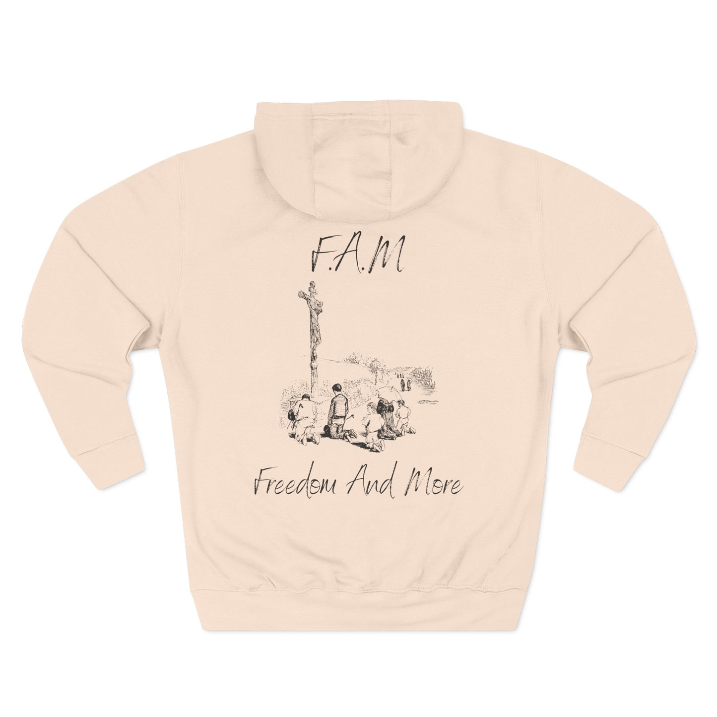 Fam Hoodie Black Words