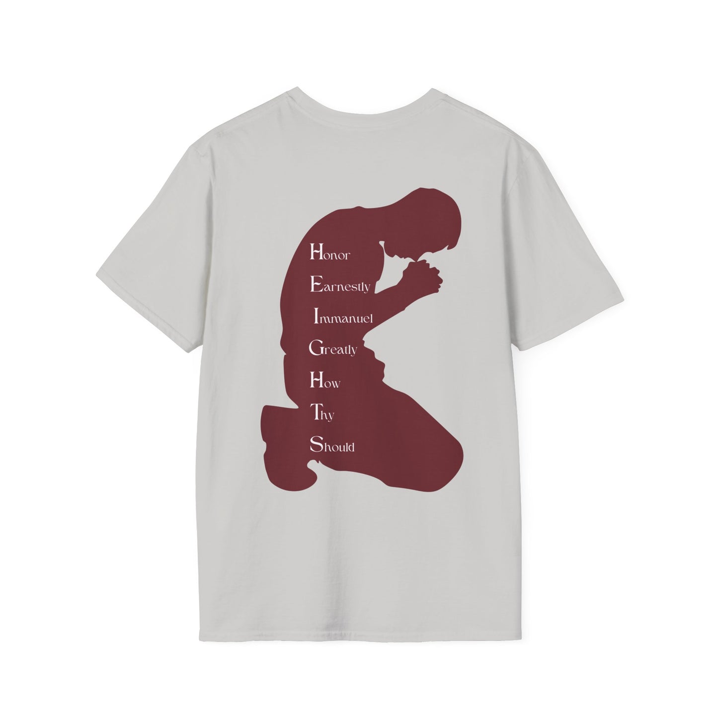Heights Christian Marron Letters & Image