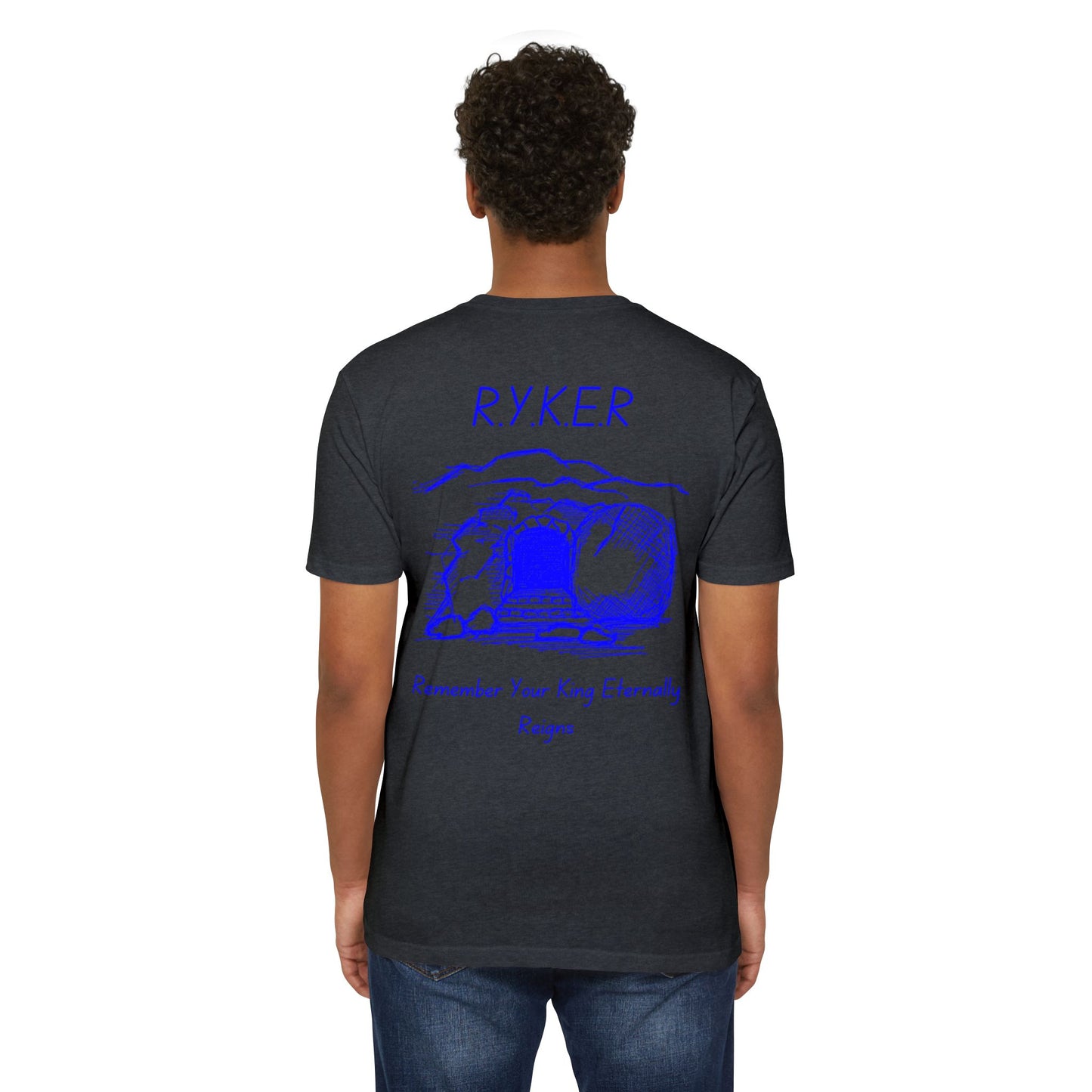 RYKER Christian Blue Letters Blended