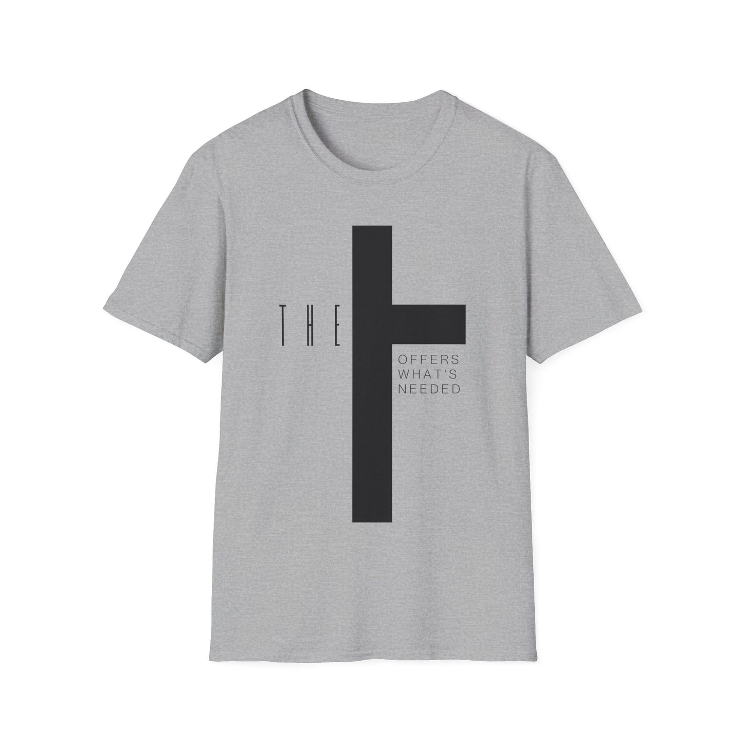 T-Town Black Cross & Letters