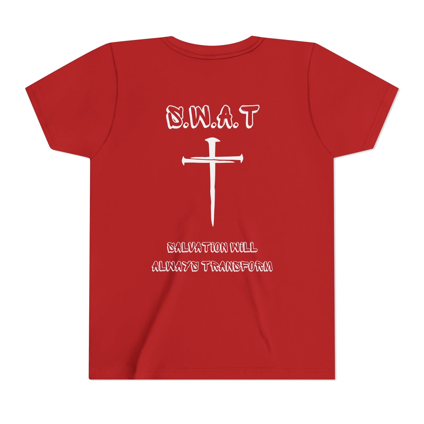 Youth Swat Christian White Words
