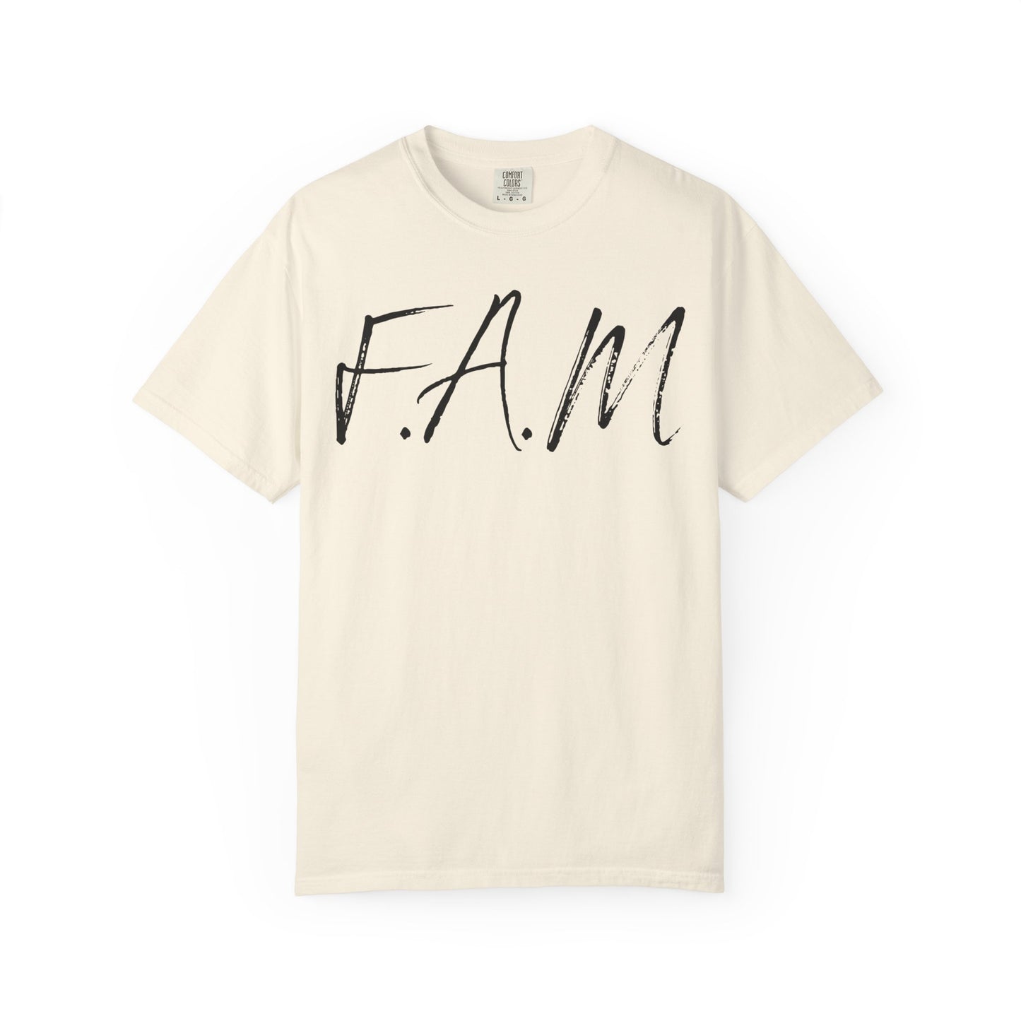 Fam Christian Black Letters & Image