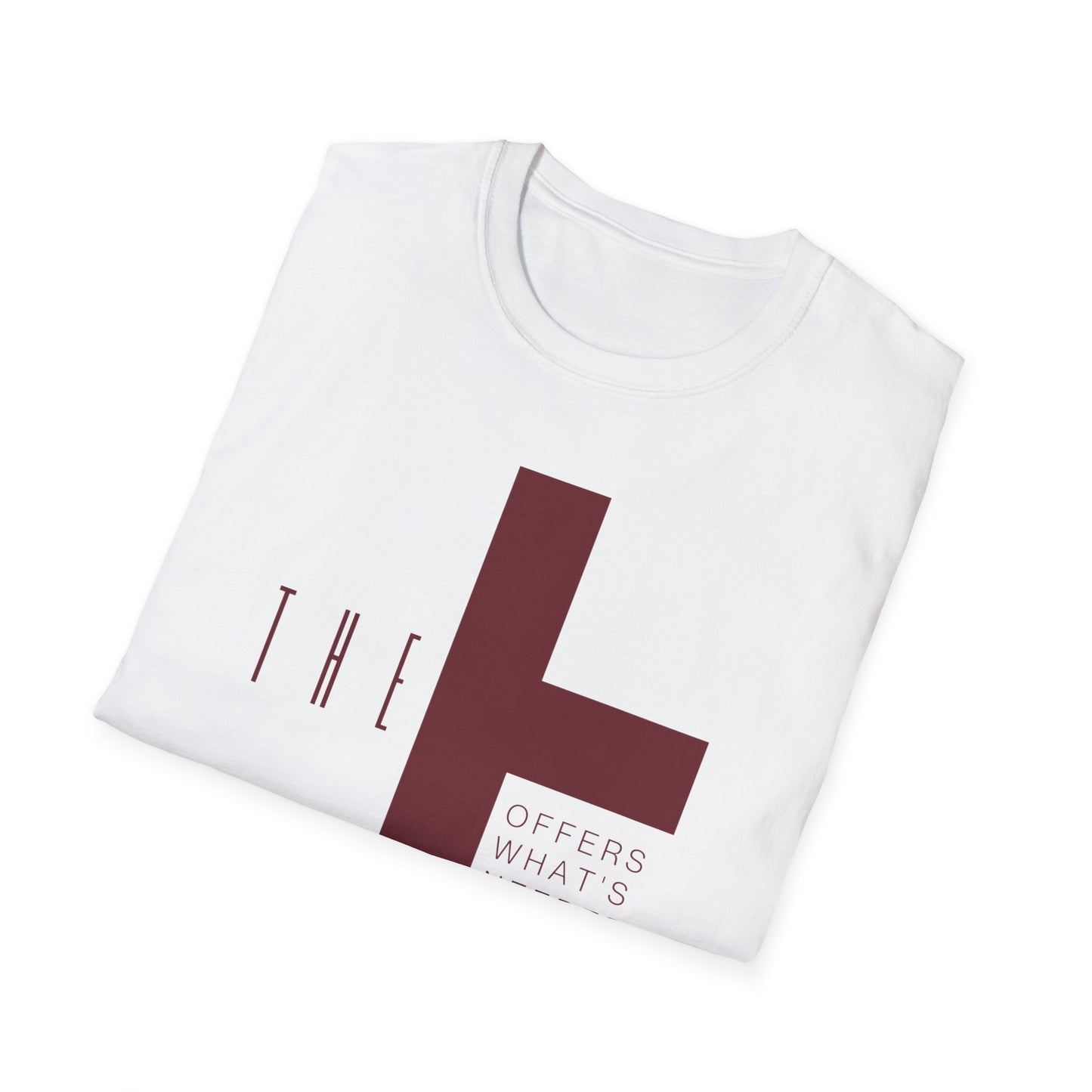 T-Town Marron Cross & Letters