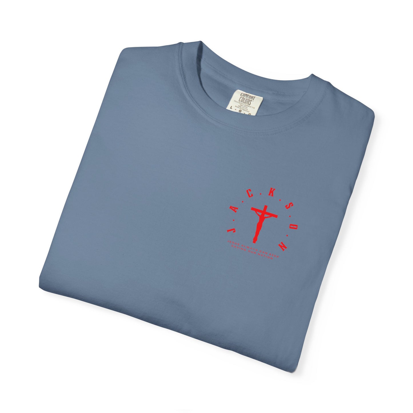 Jackson Believing Christian Red Letters & Cross