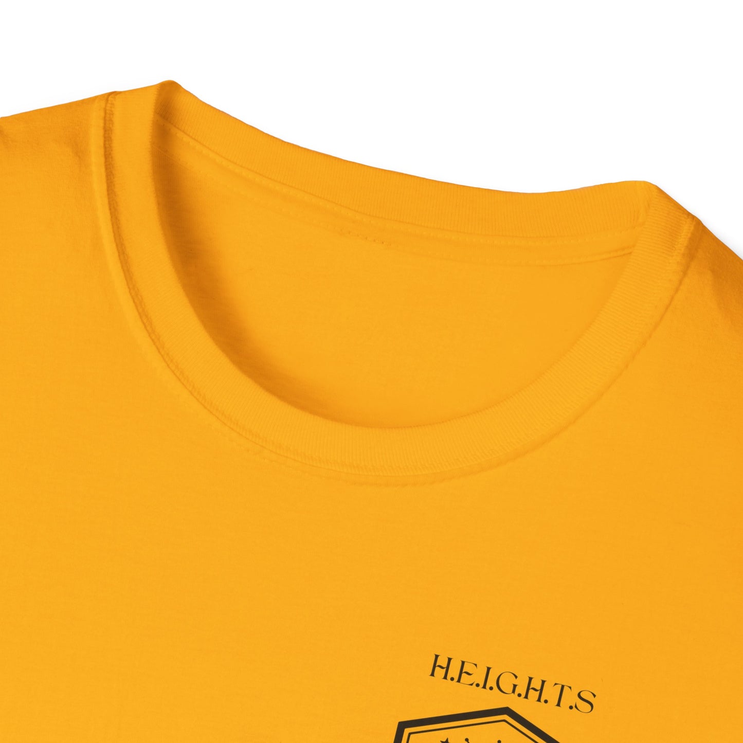Heights Christian Black Letters & Image
