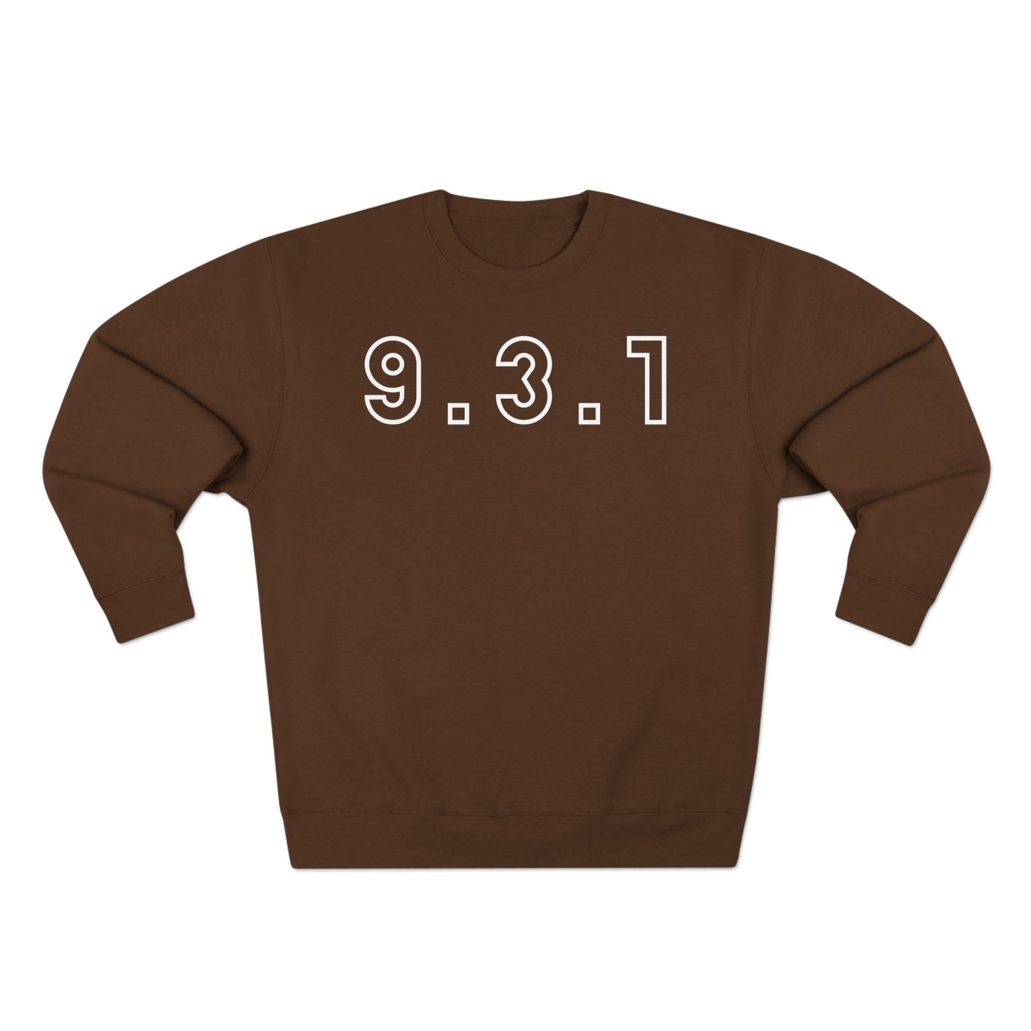 931 Crewneck White Words