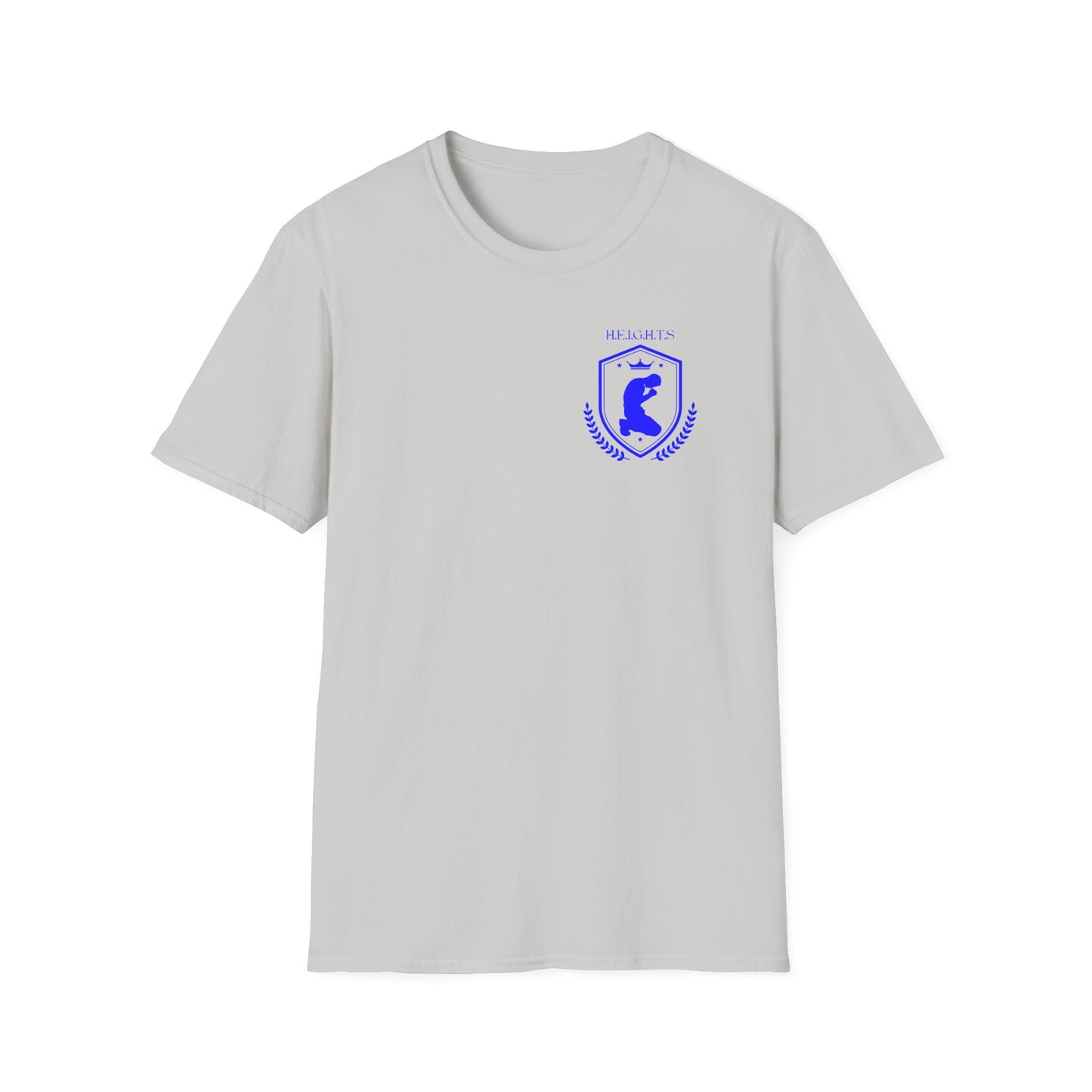 Heights Christian Blue Letters & Image
