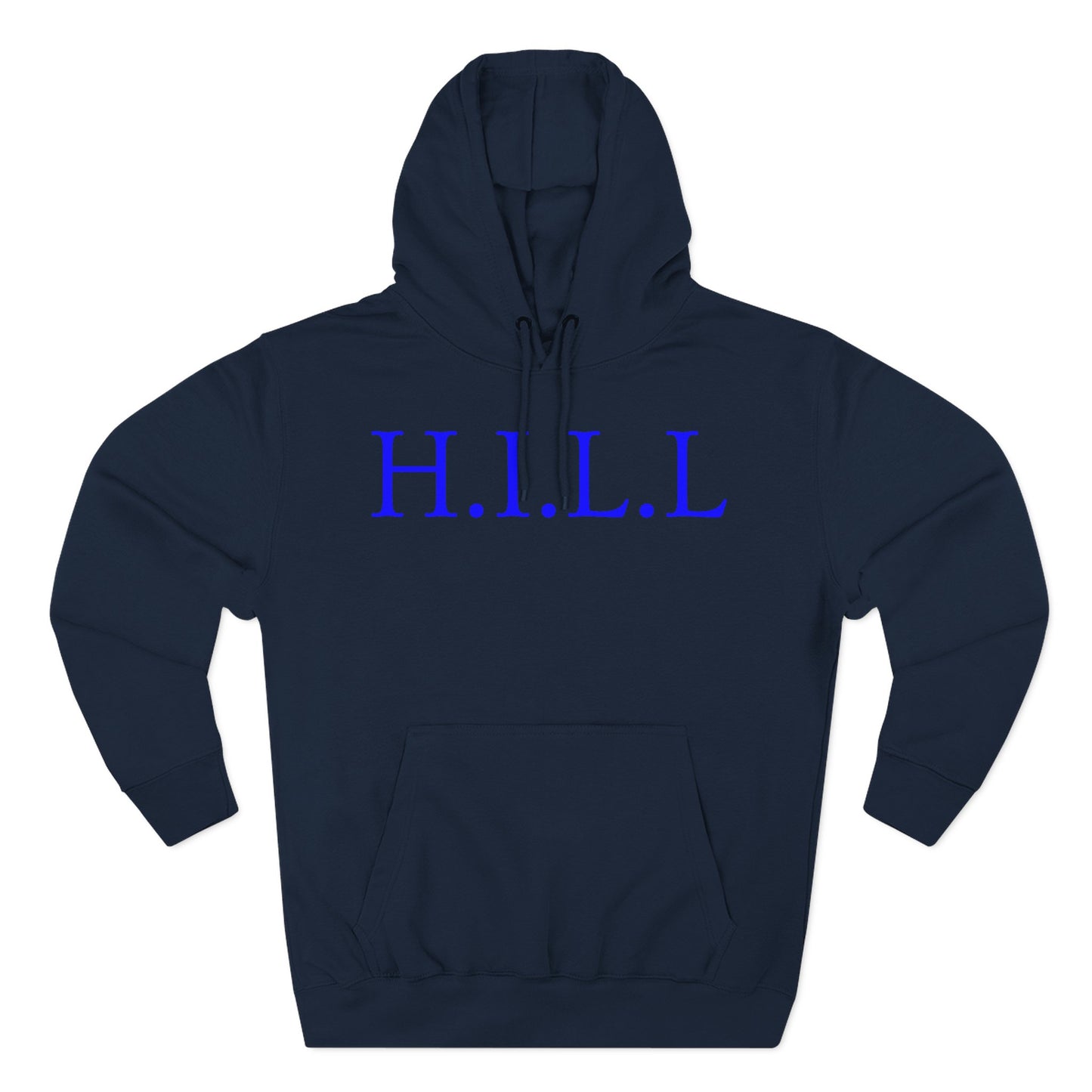 Hill Christian Blue Words Hoodie