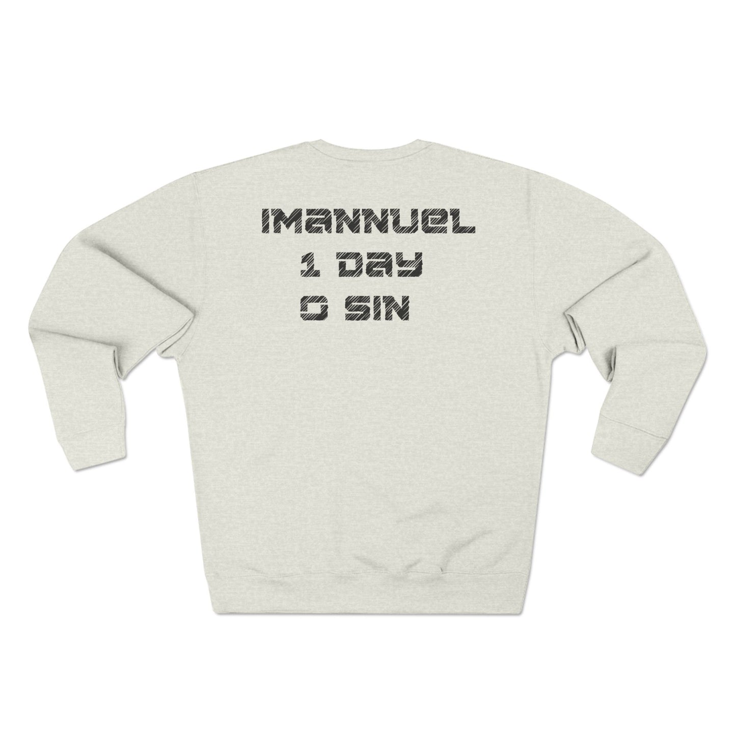 I-10 Christian Black Words Crewneck
