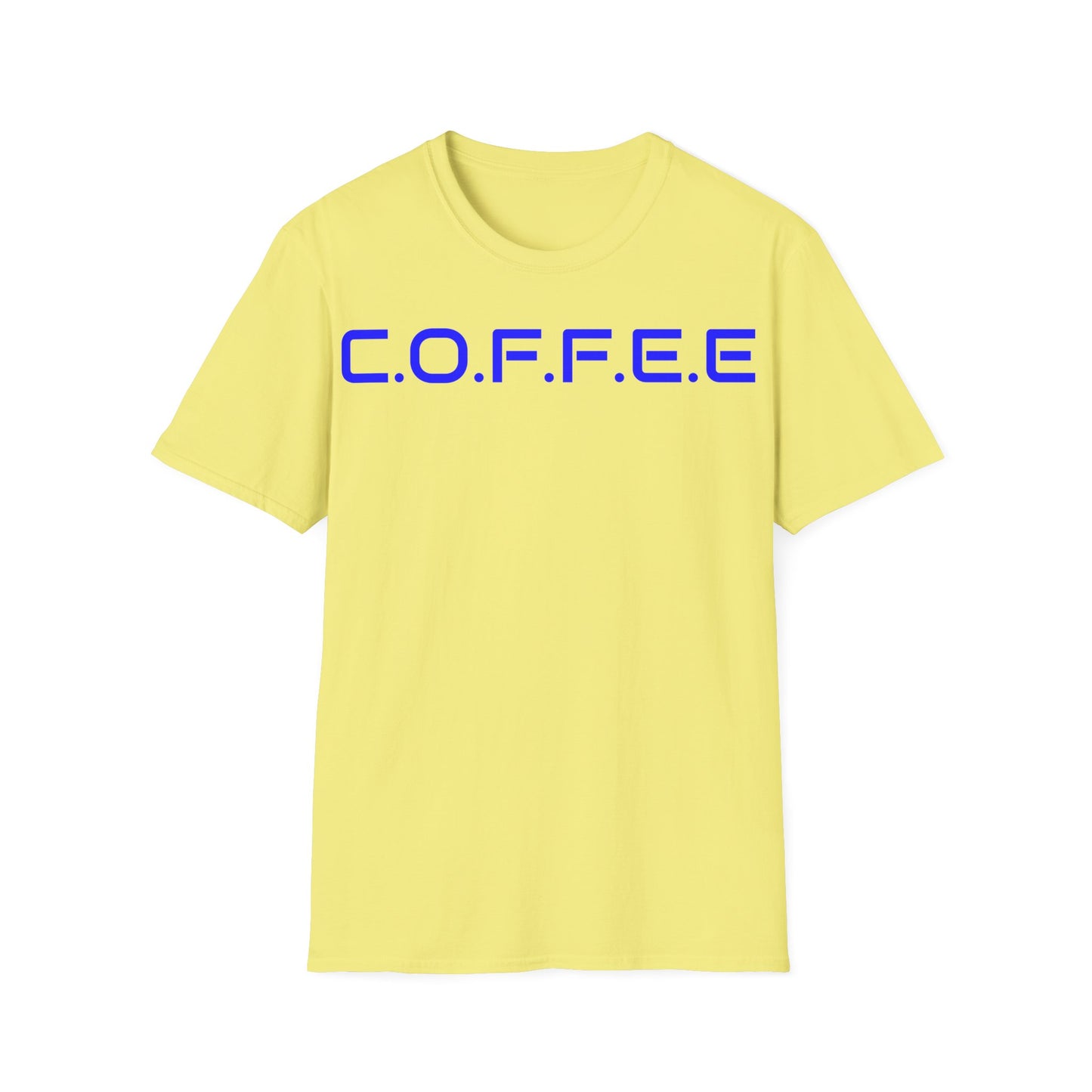 Adult Coffee Christian Blue Words Only
