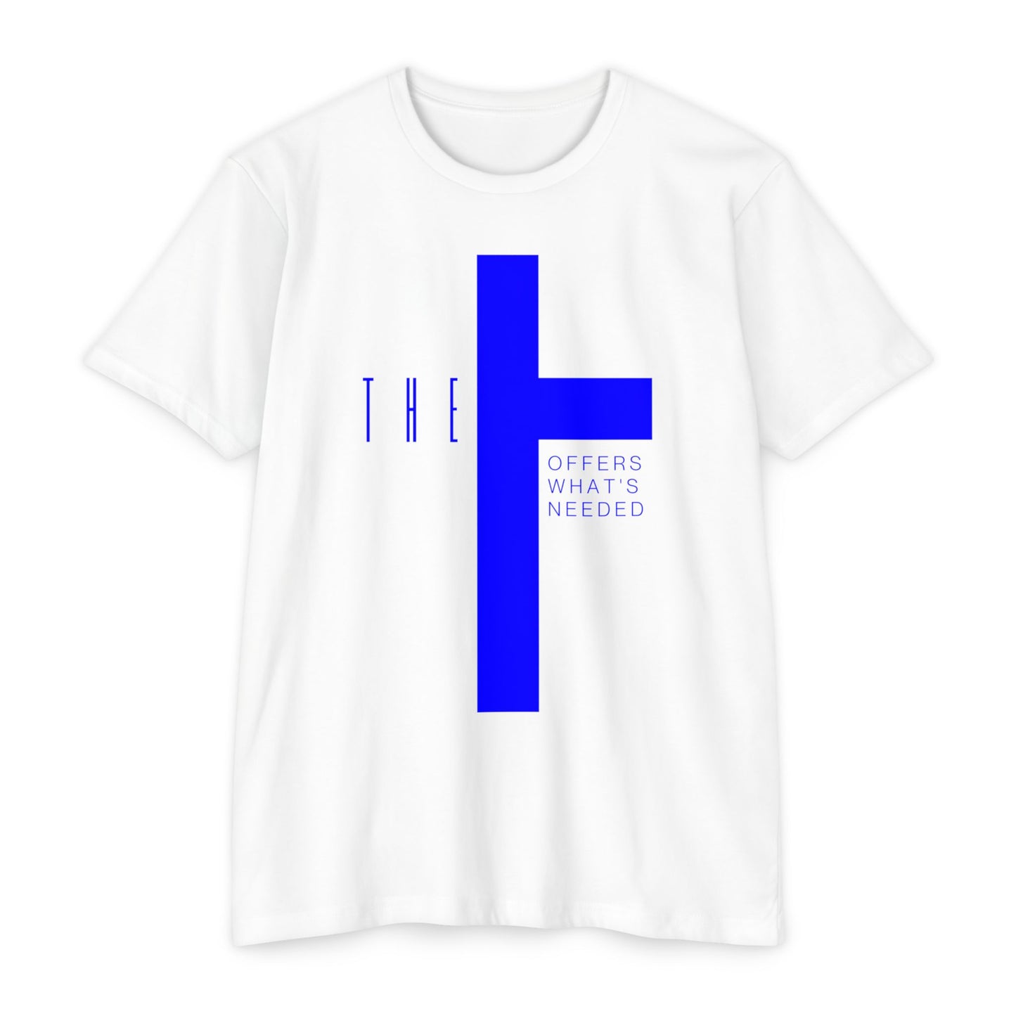 T-Town Blue Cross & Letters Blended