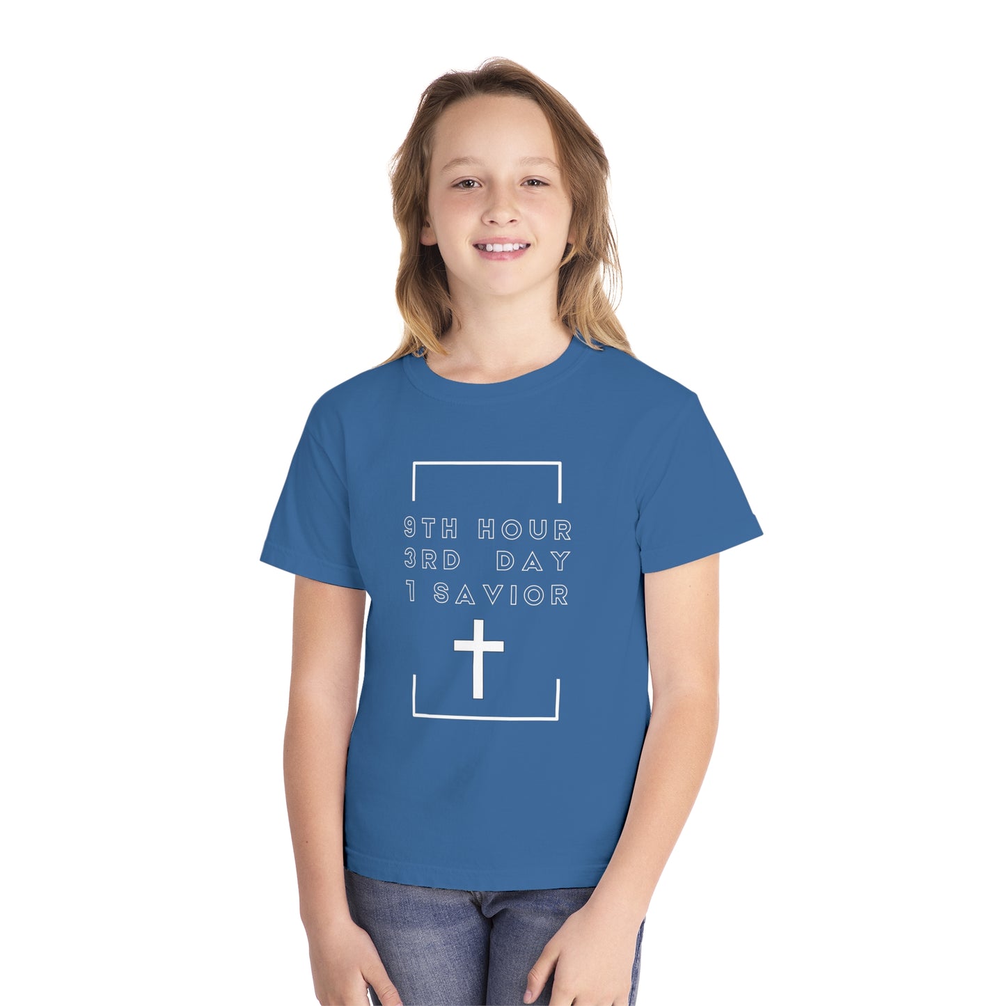 Youth 931 Christian White Letters