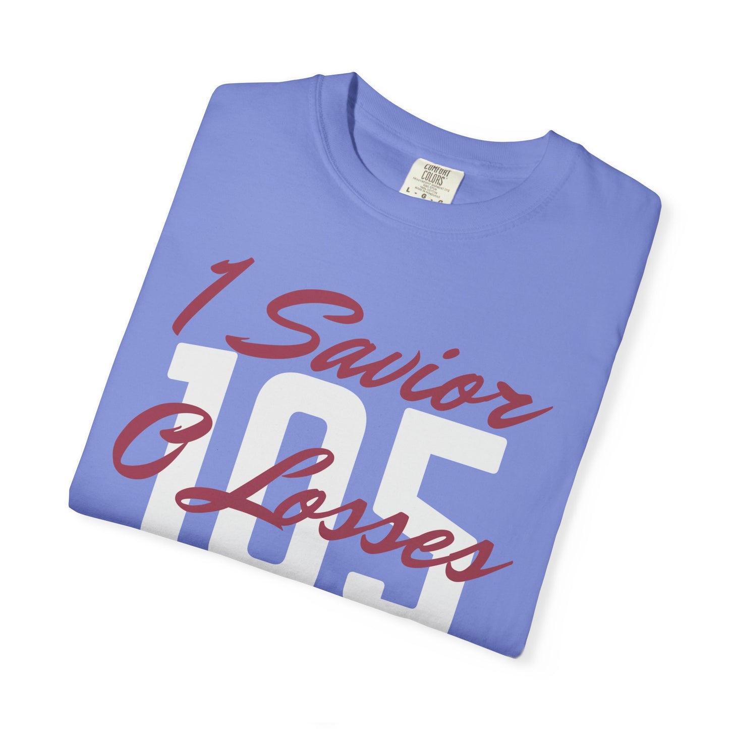 Adult 105 Christian Marron and White Letters