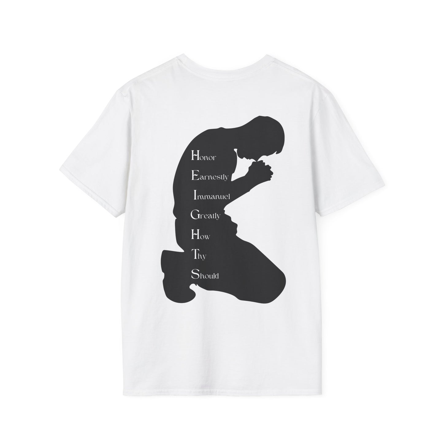 Heights Christian Black Letters & Image