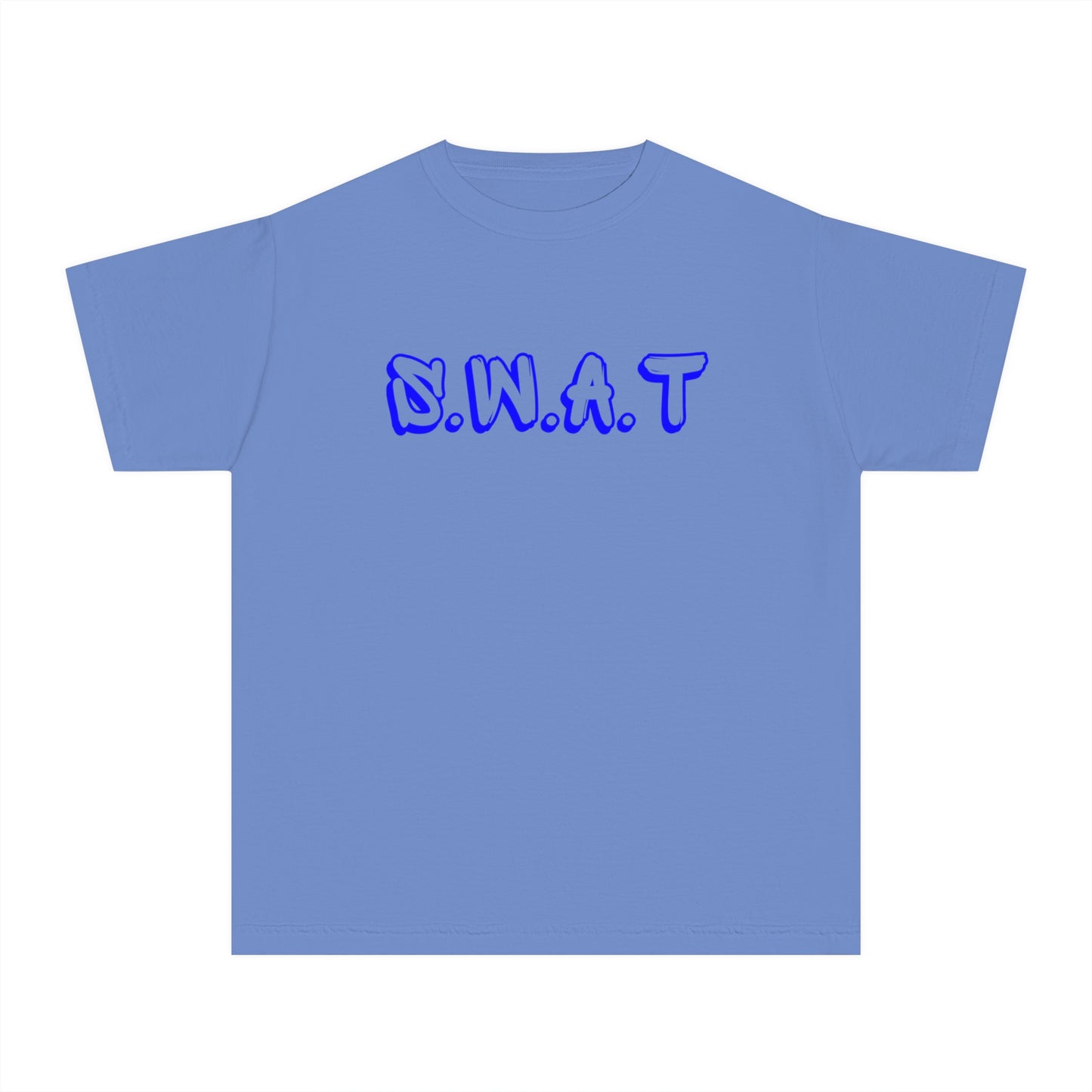 Youth Swat Christian Blue Words