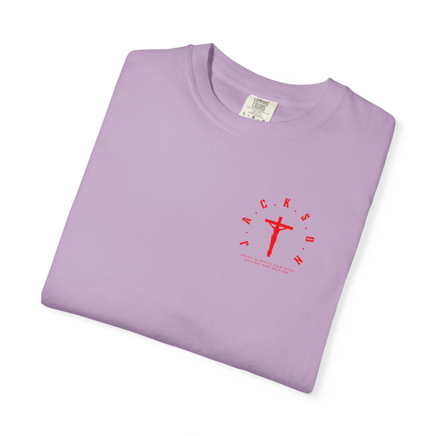 Jackson Believing Christian Red Letters & Cross