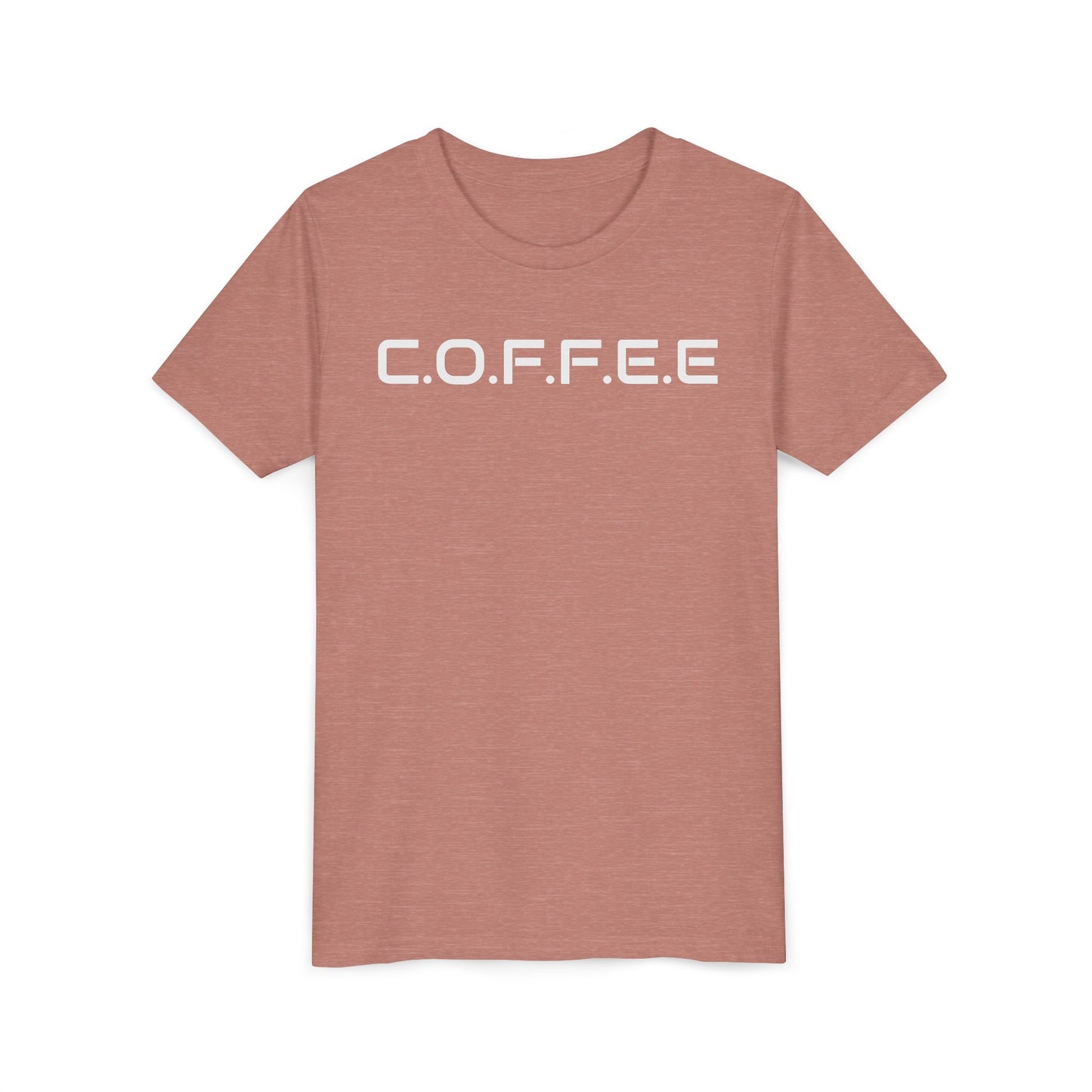 Youth Adult Coffee Christian White Letters & Image