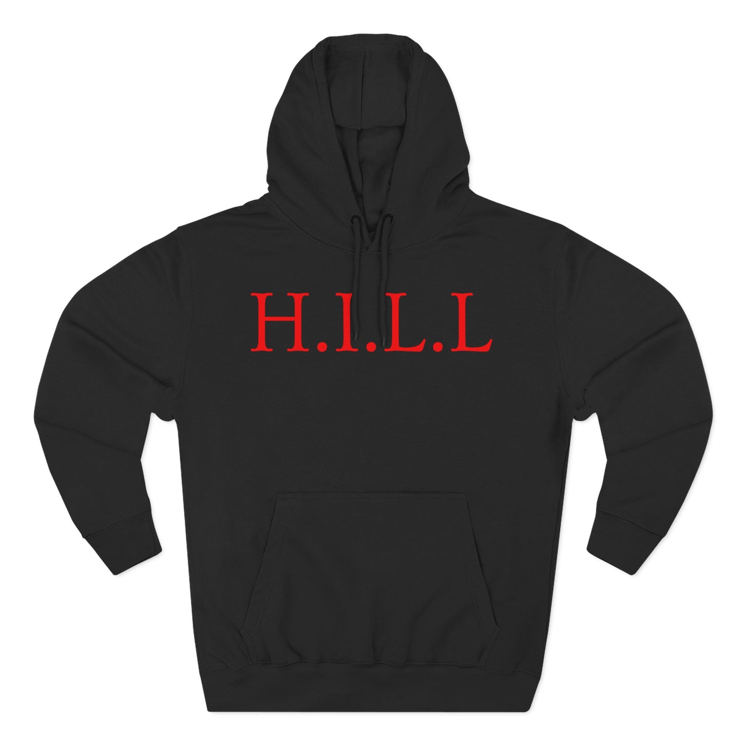 Hill Christian Red Words Hoodie