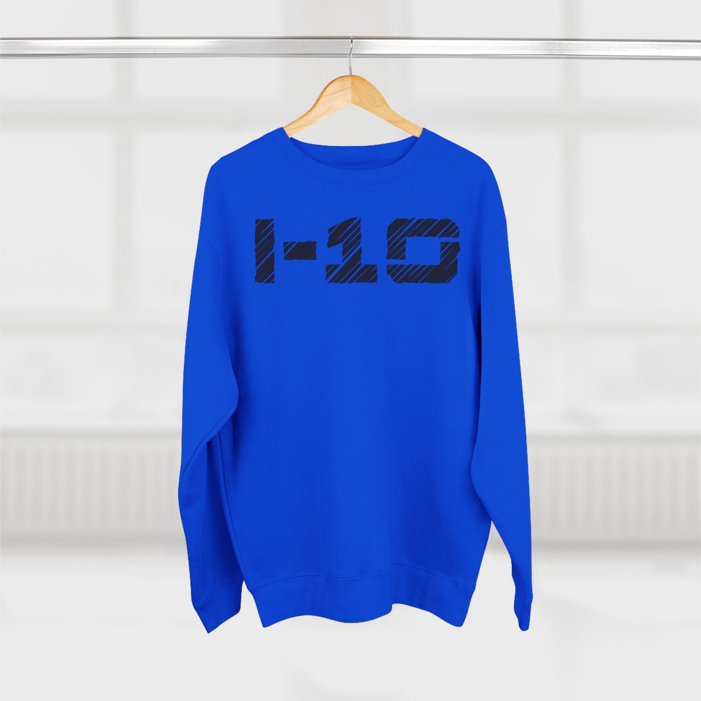 I-10 Christian Black Words Crewneck