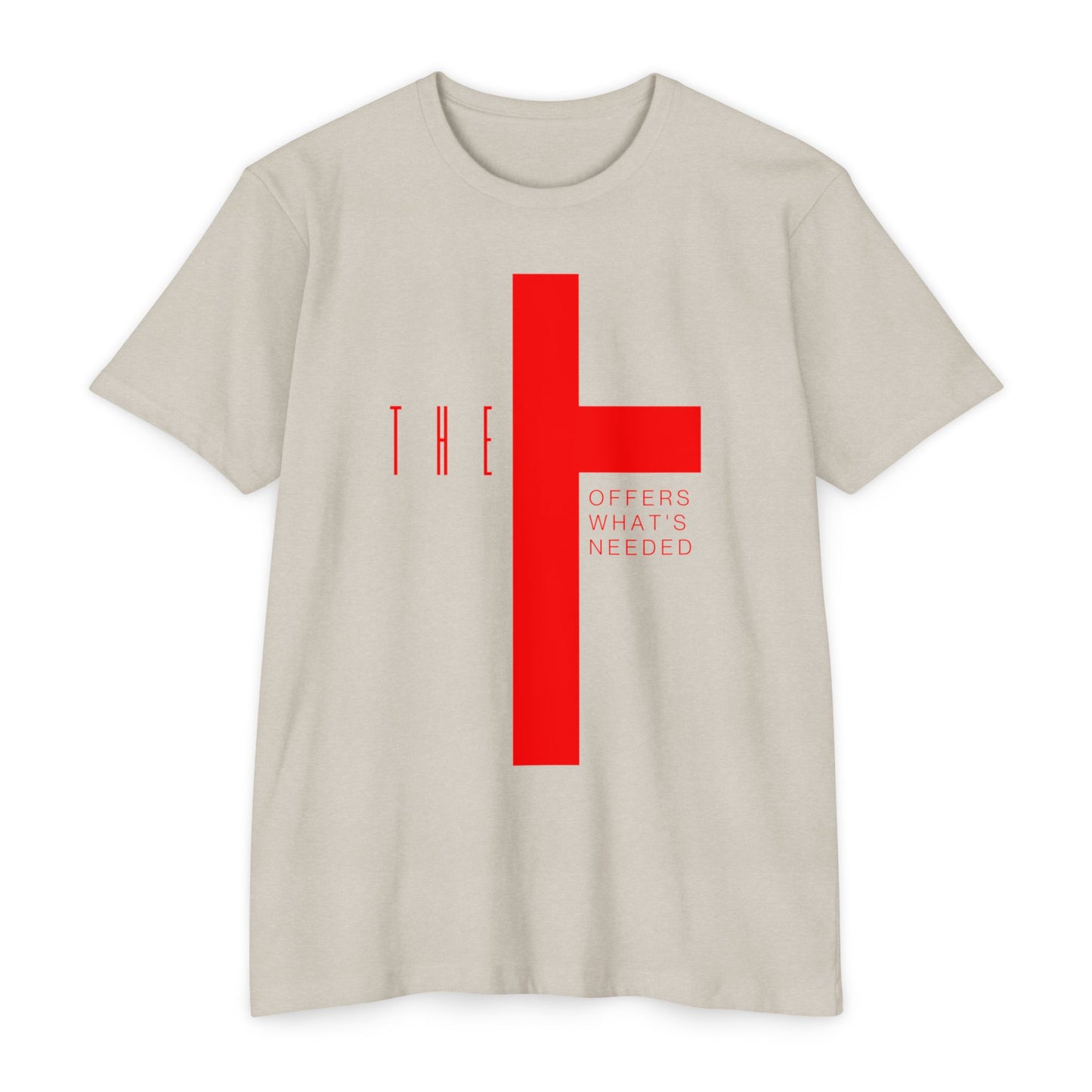T-Town Red Cross & Letters Blended