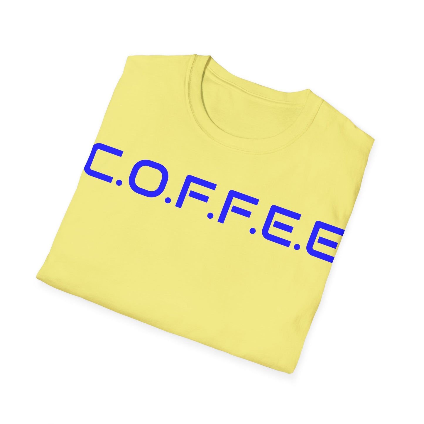 Adult Coffee Christian Blue Words Only