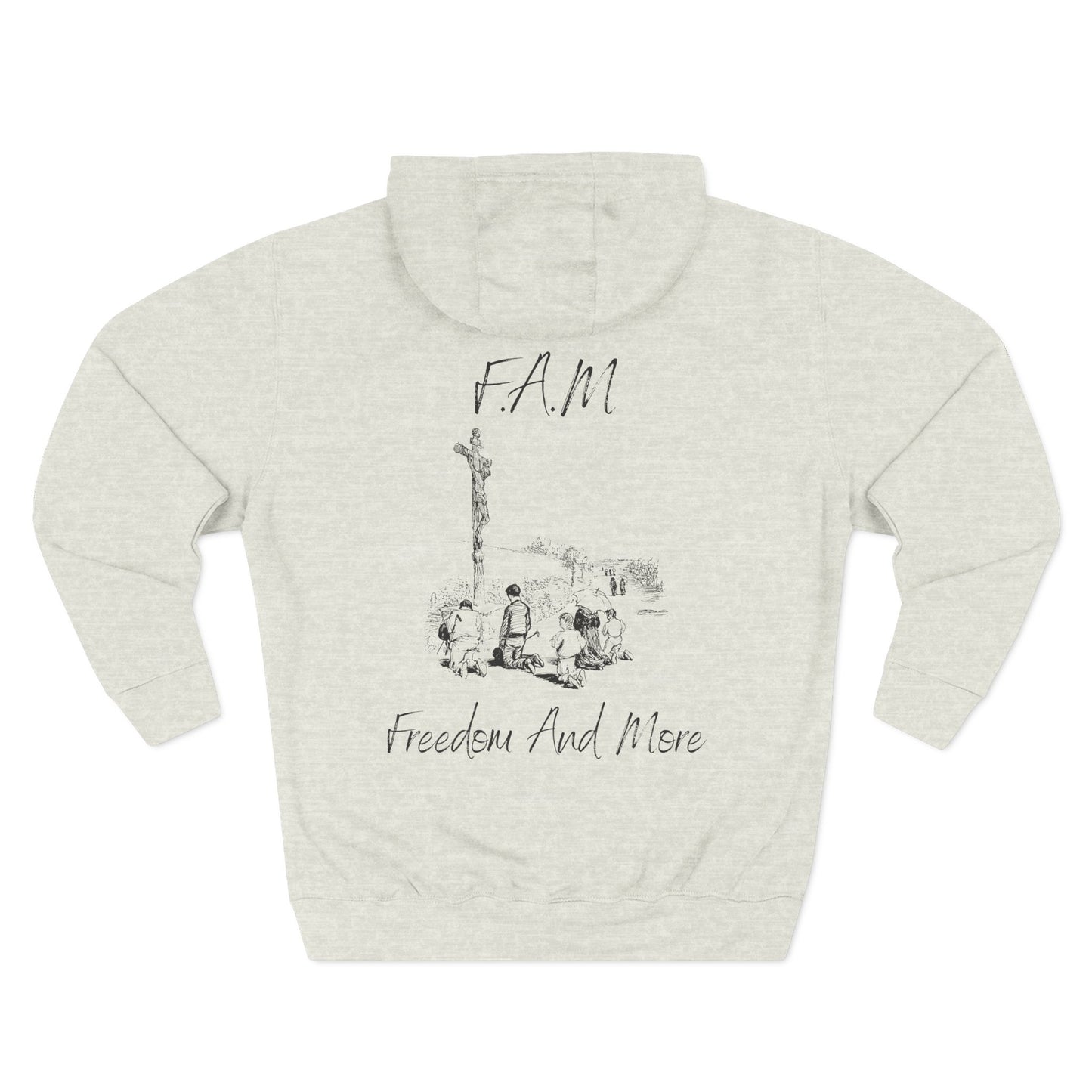 Fam Hoodie Black Words