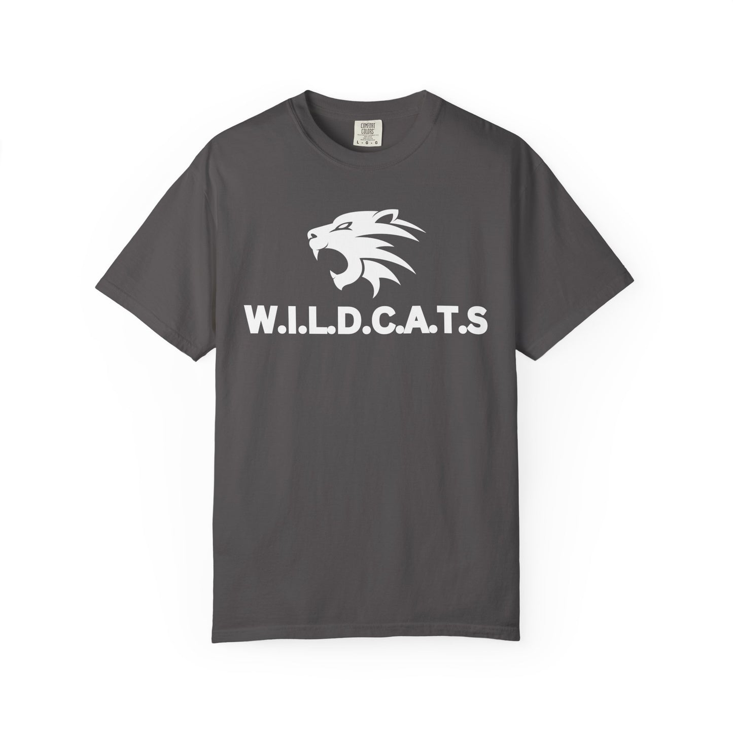 Wildcats Christian White Letters & Image Specialty