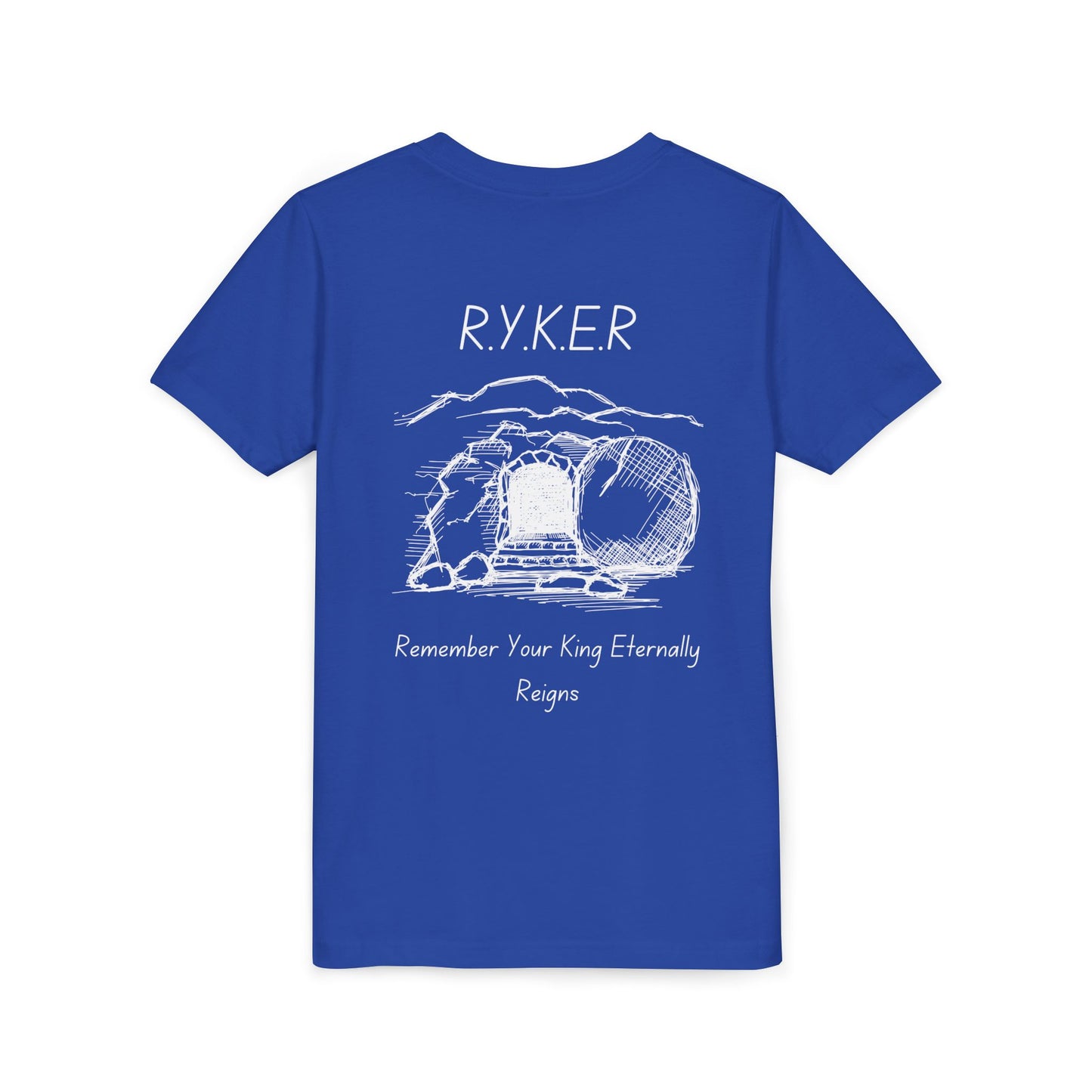 Youth RYKER Christian White Letters